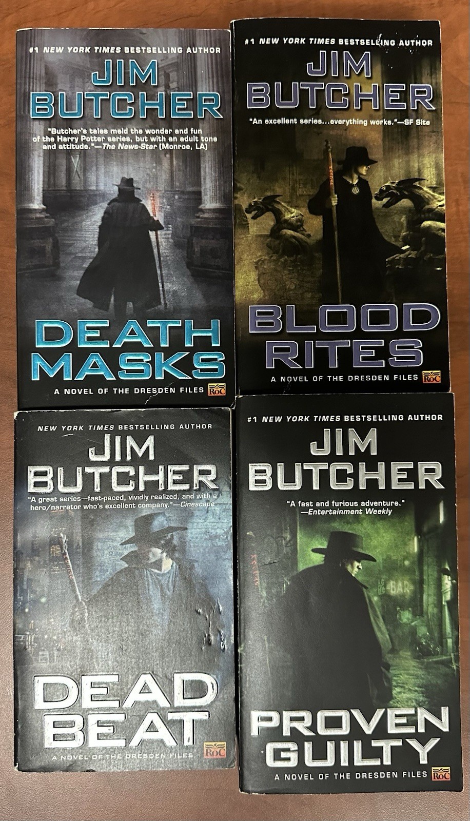 LOT (14) Jim Butcher Dresden Files (1-14) Cold Days, Ghost Story, Changes, Etc.