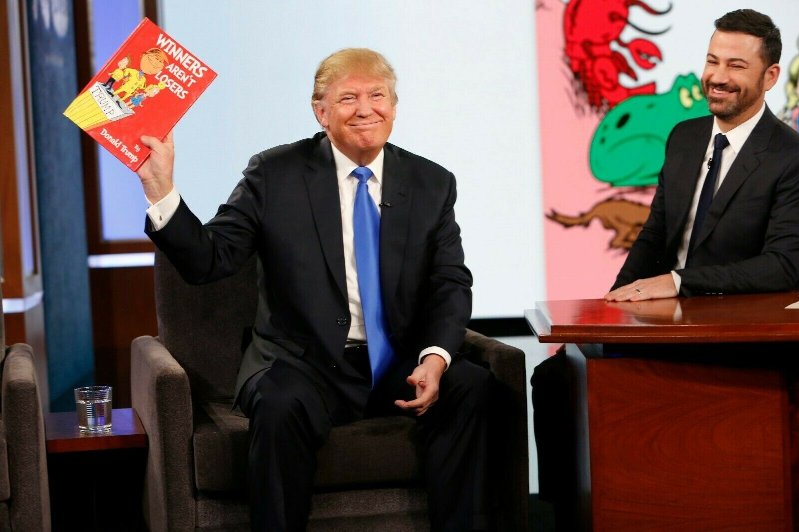 “Hardcover” Winners Aren’t Losers Children’s Book Donald Trump Jimmy Kimmel Maga
