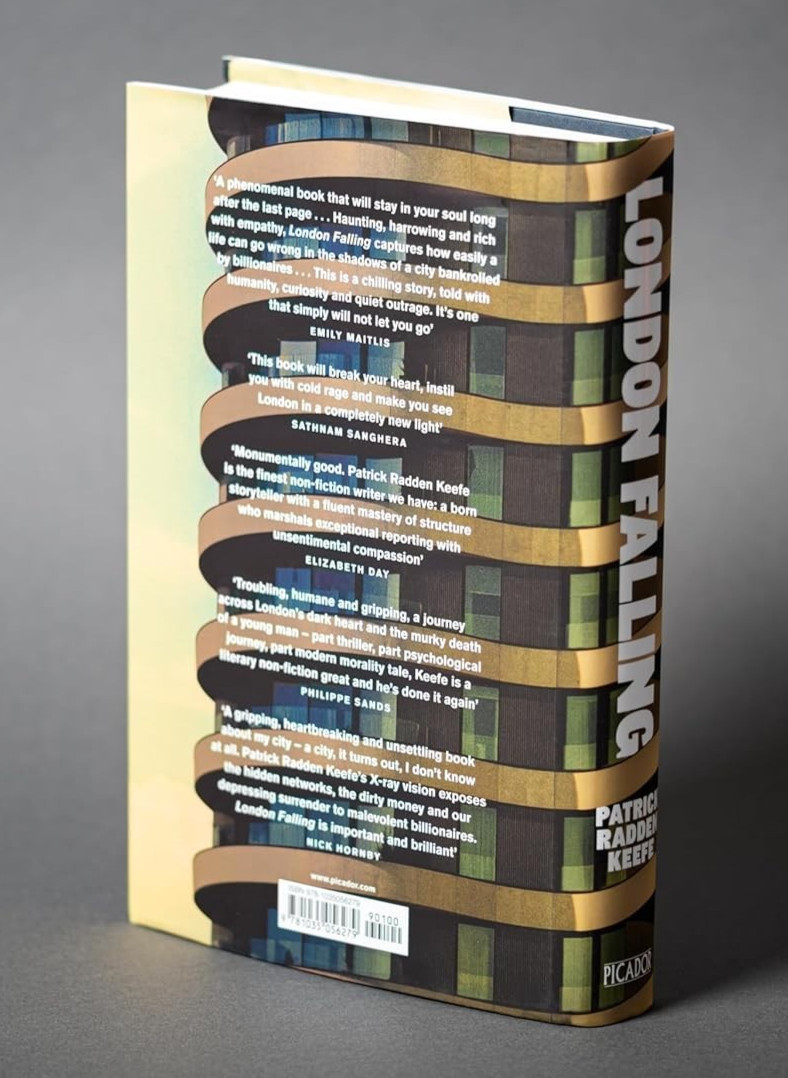 London Falling by Patrick Radden Keefe Hardcover | Brand New | Fast Shipping