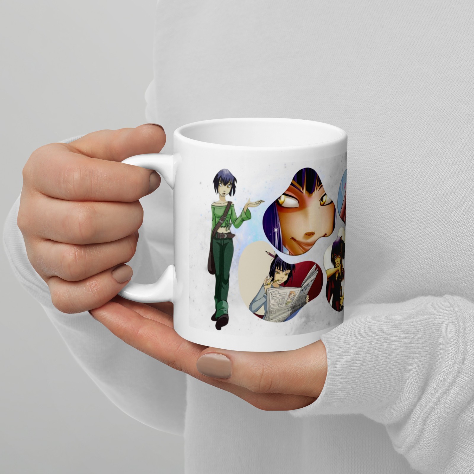 W.I.T.C.H Orube Rebecca Rudolph Classic Mug 11oz Graphic Novel Premium Quality