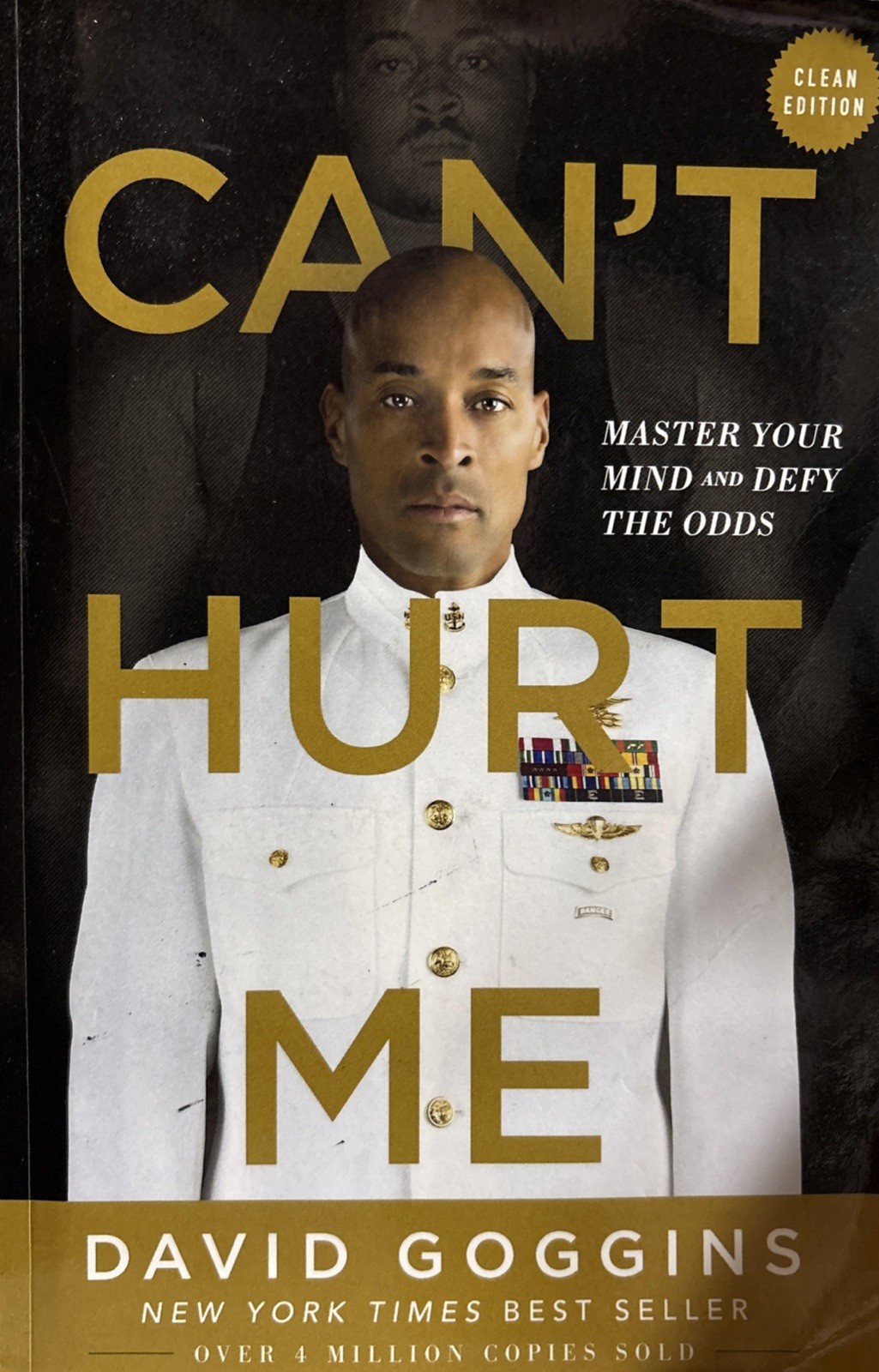 Can’t Hurt Me: Master Your Mind and Defy the Odds – Clean Edition – VERY GOOD
