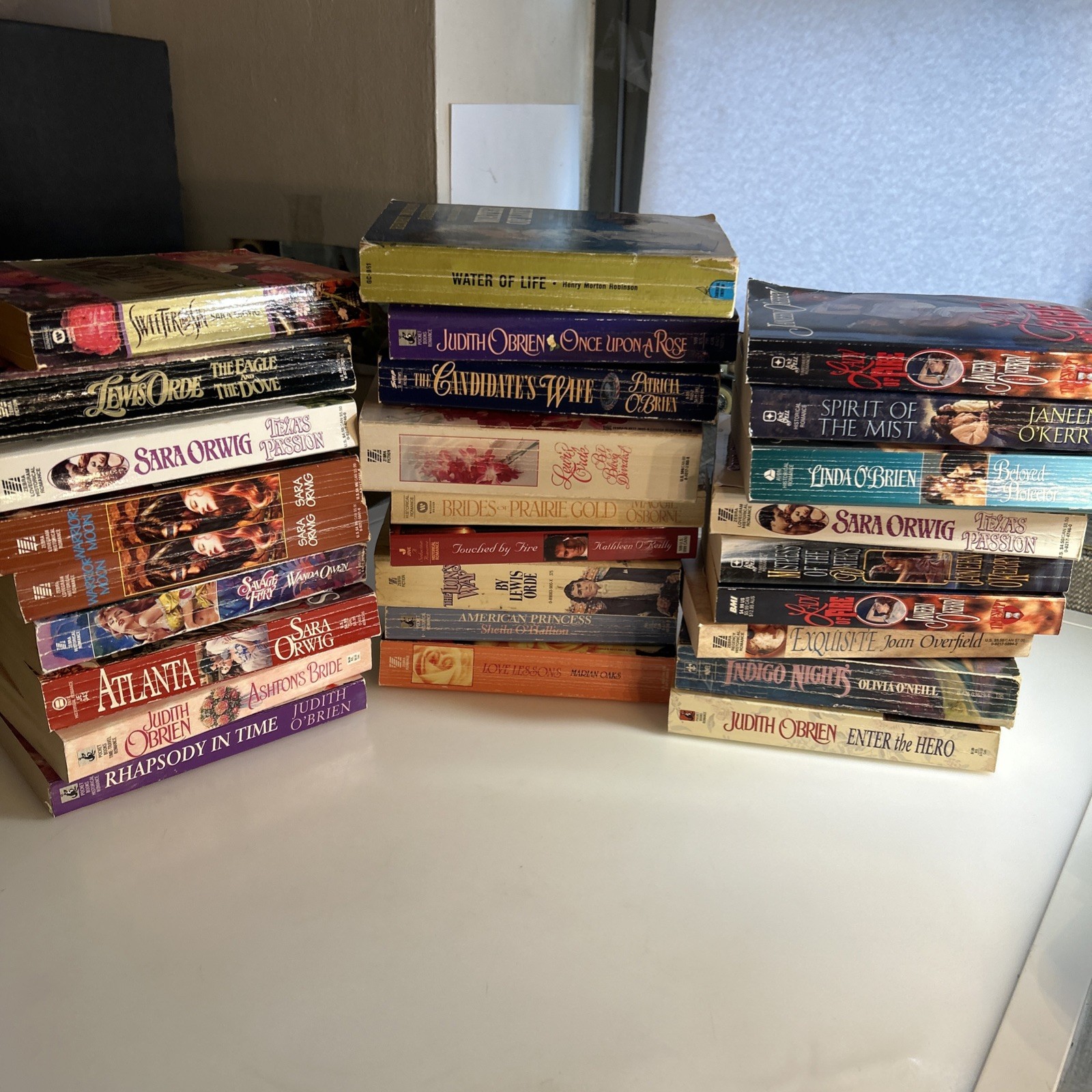 Vintage Romance Novels Lot Of 27 1980’s 1990’s 2000’s Paperbacks Books Lot h29