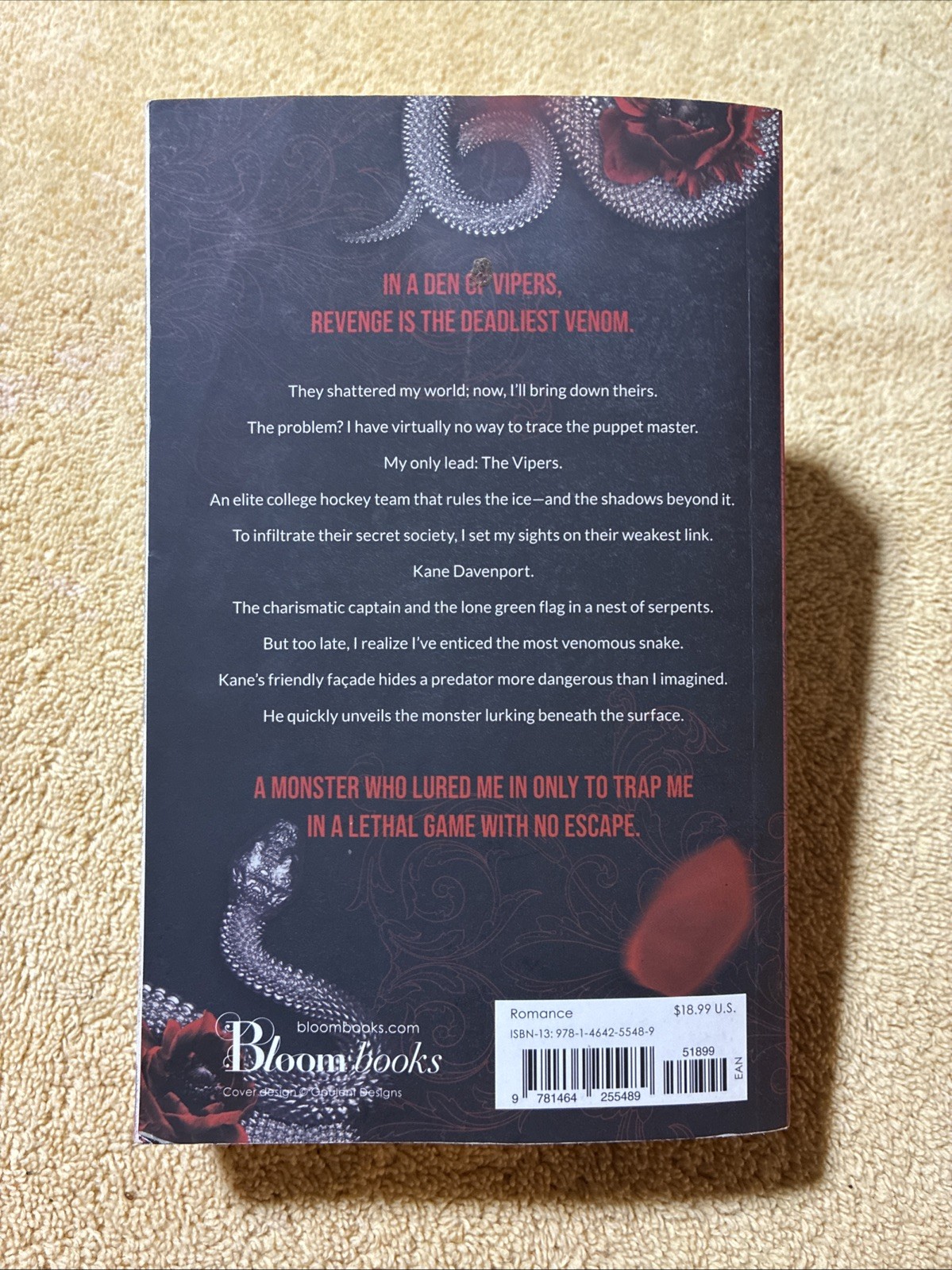 Beautiful Venom By Rina Kent – B&N Exclusive – Stained Edges (2025 TPB)