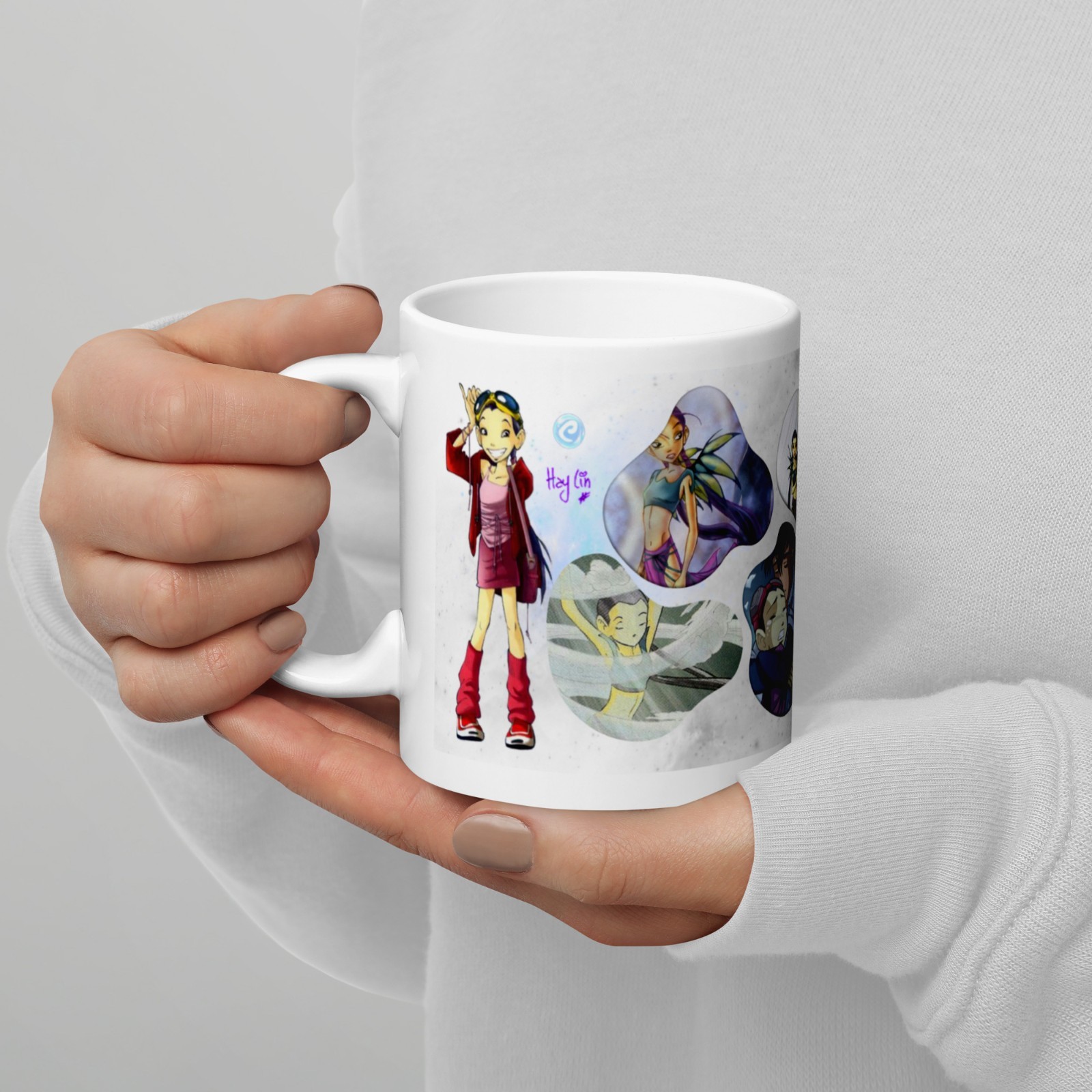 W.I.T.C.H Hay Lin Classic Mug 11oz Comic Graphic Novel Premium Quality