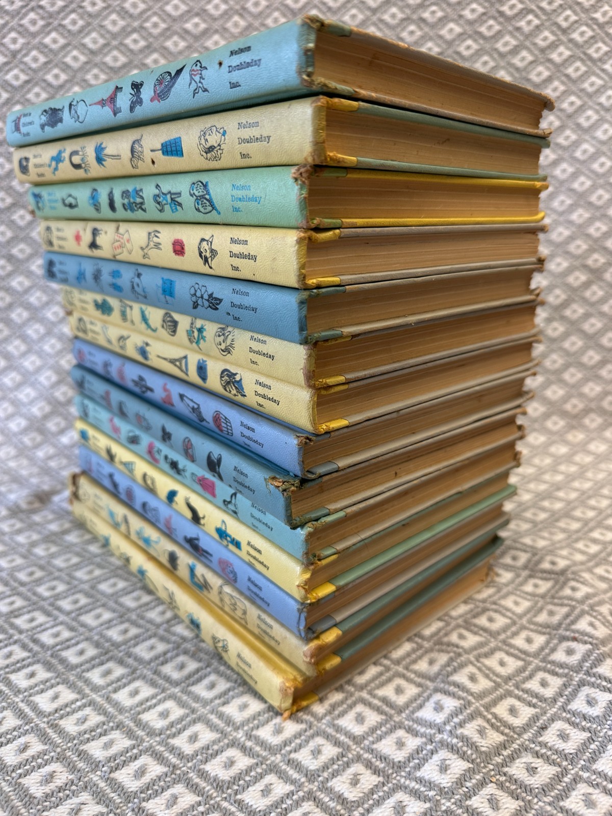 Entire Vintage*Lot-14 Best in Children’s Books-Nelson Doubleday 1950’s–1960’s