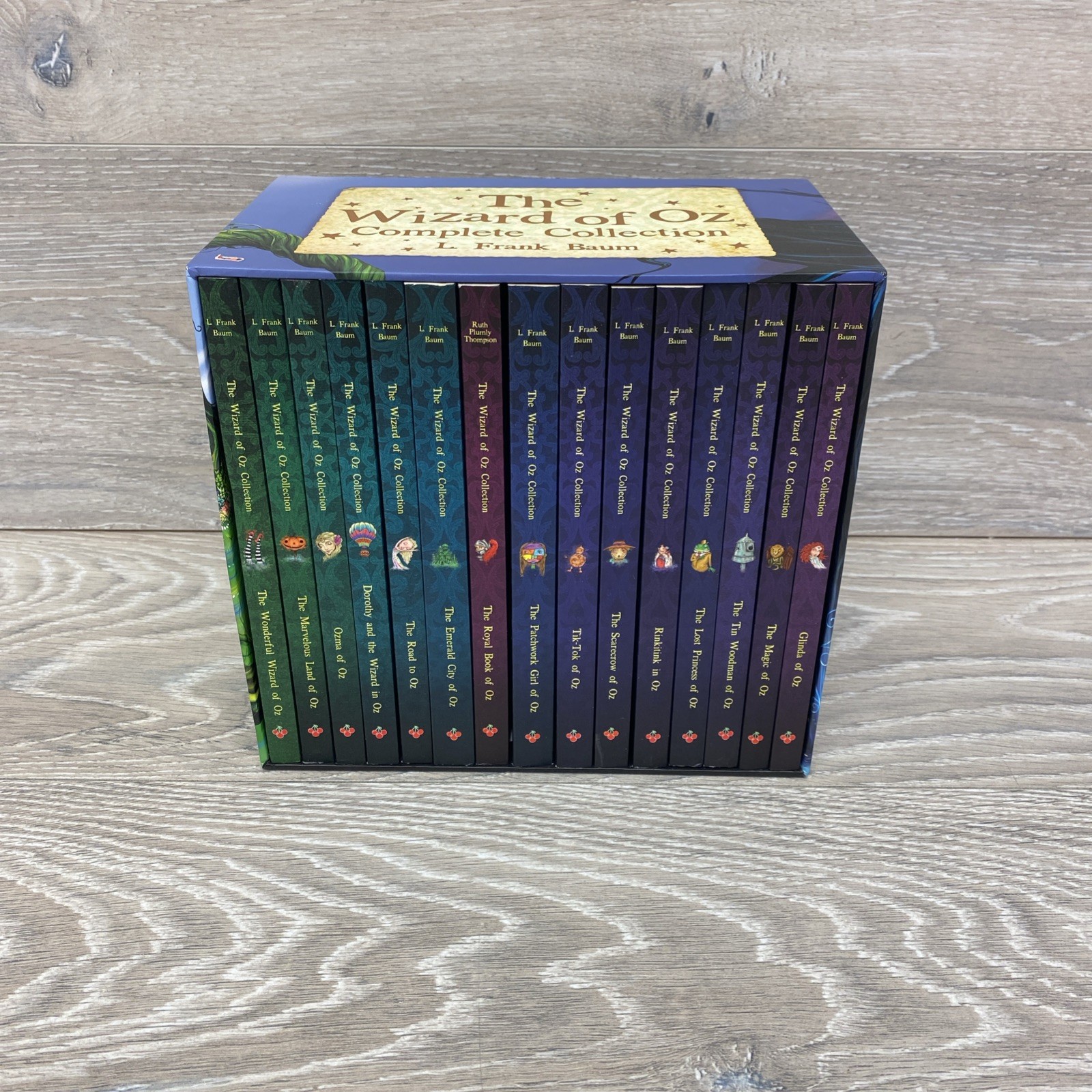 The Wizard of Oz Complete Collection L Frank Baum Box Set 15 Books