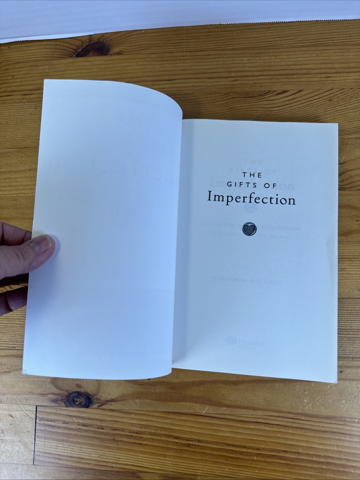 Gifts of Imperfection By Brene Brown 2010 Paperback