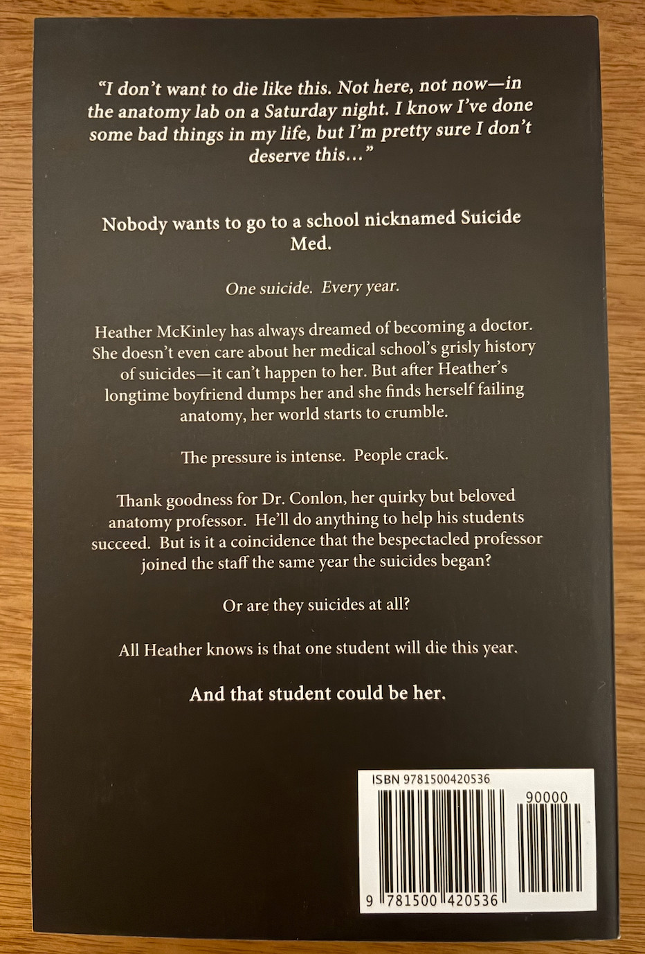 Suicide Med by Freida McFadden (2014, Trade Paperback, RARE, out of print)