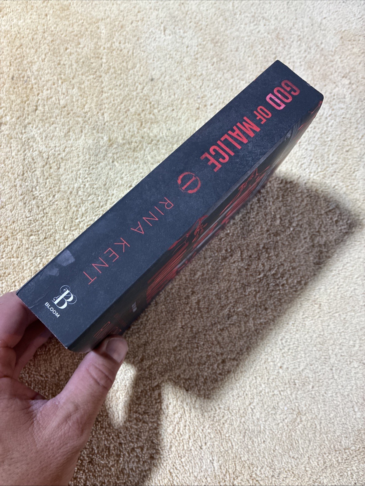 God of Malice (Deluxe Edition) by Rina Kent (2024, Trade Paperback, Sprayed 1st)