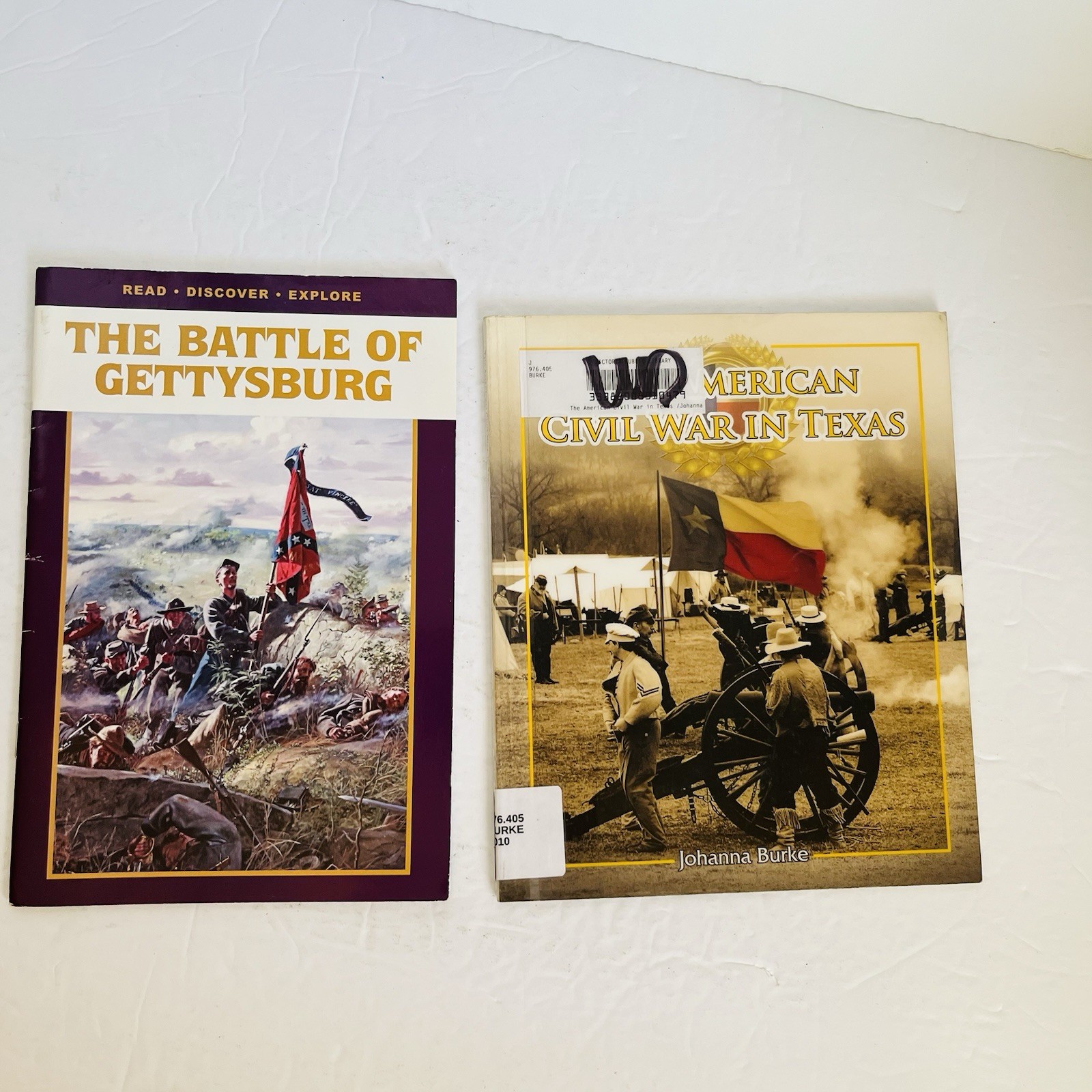 Childrens US History Book Lot 6 Civil War Underground Railroad Lincoln ExLib