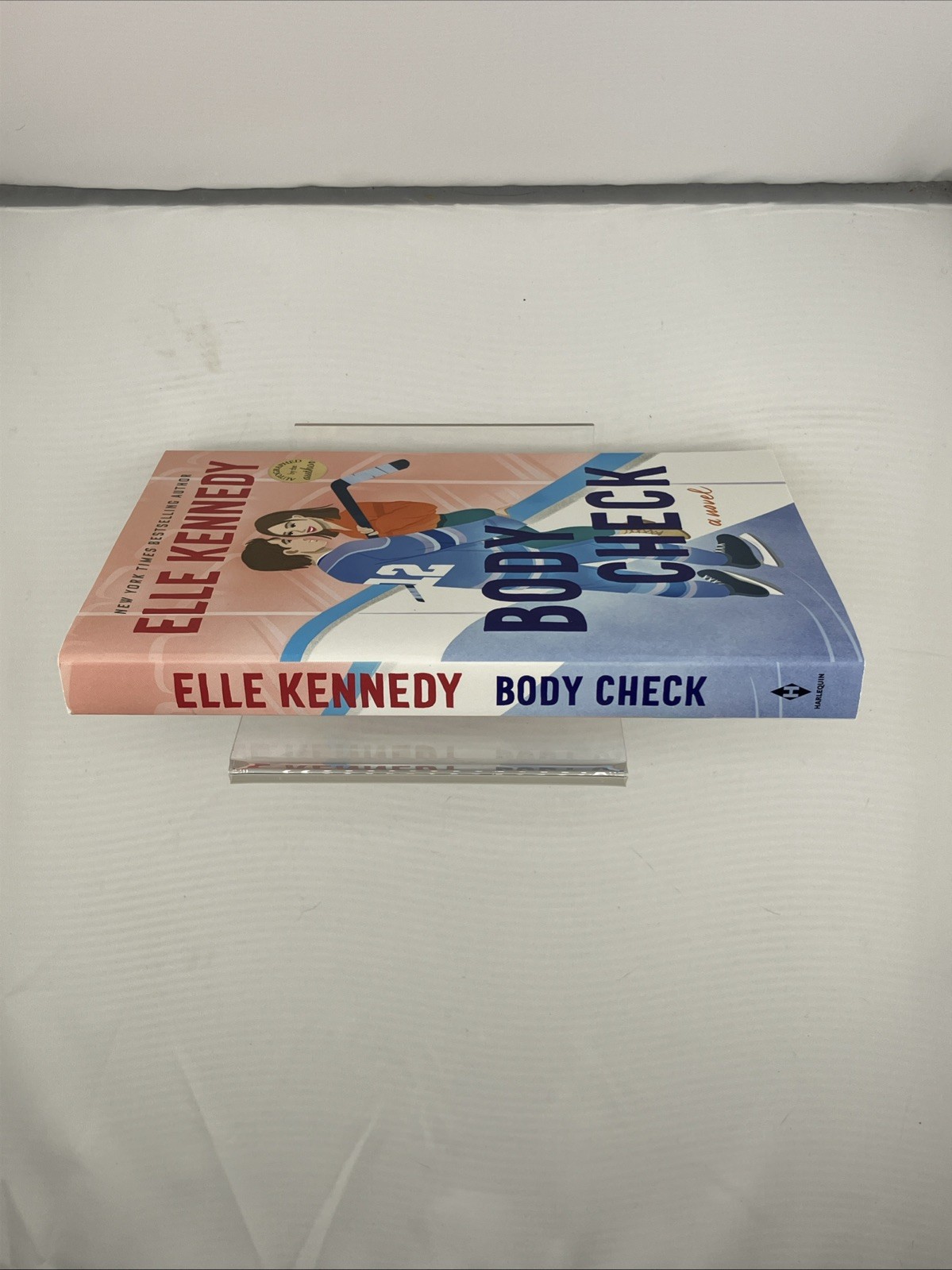 SIGNED Body Check (TPB) by Elle Kennedy with Stickers