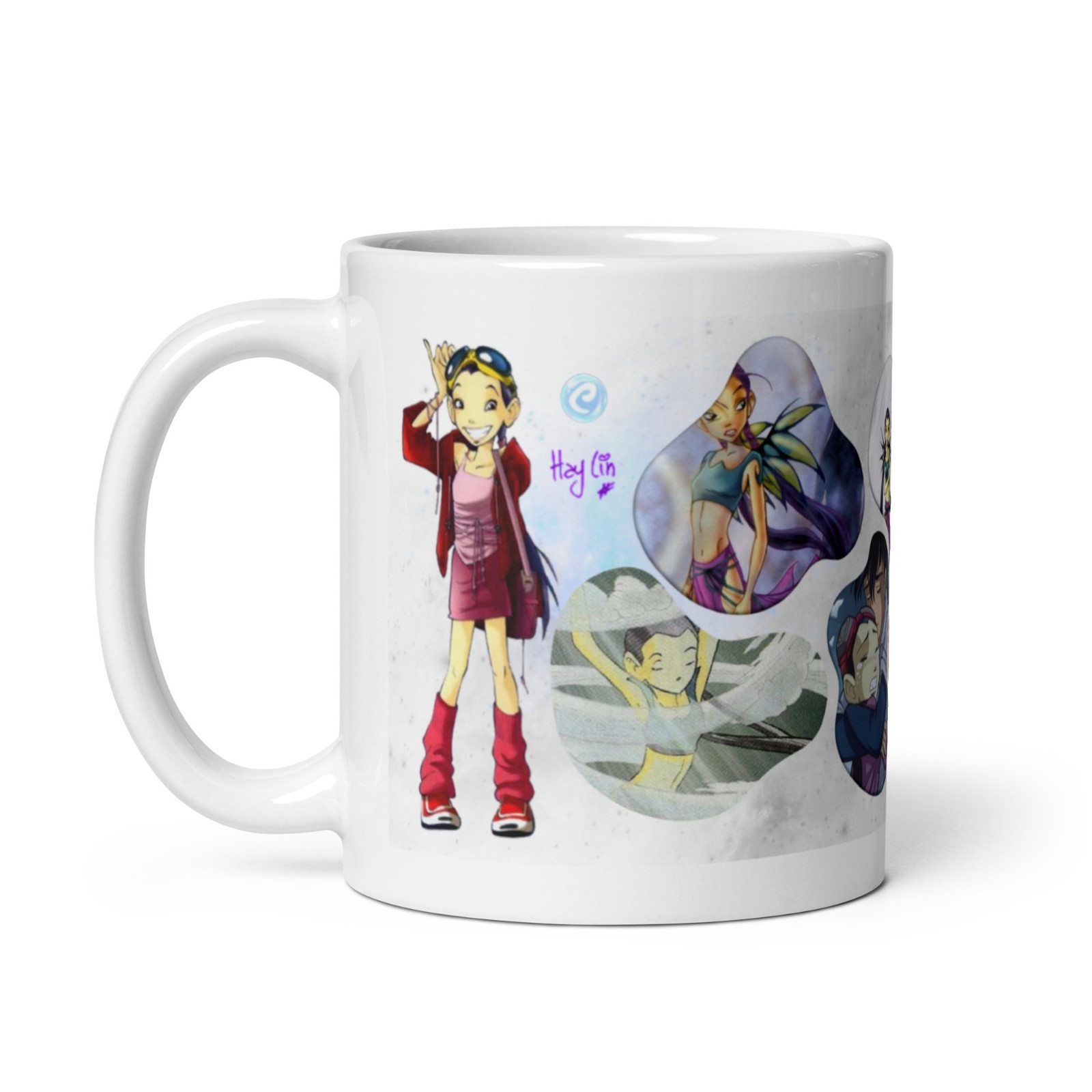 W.I.T.C.H Hay Lin Classic Mug 11oz Comic Graphic Novel Premium Quality