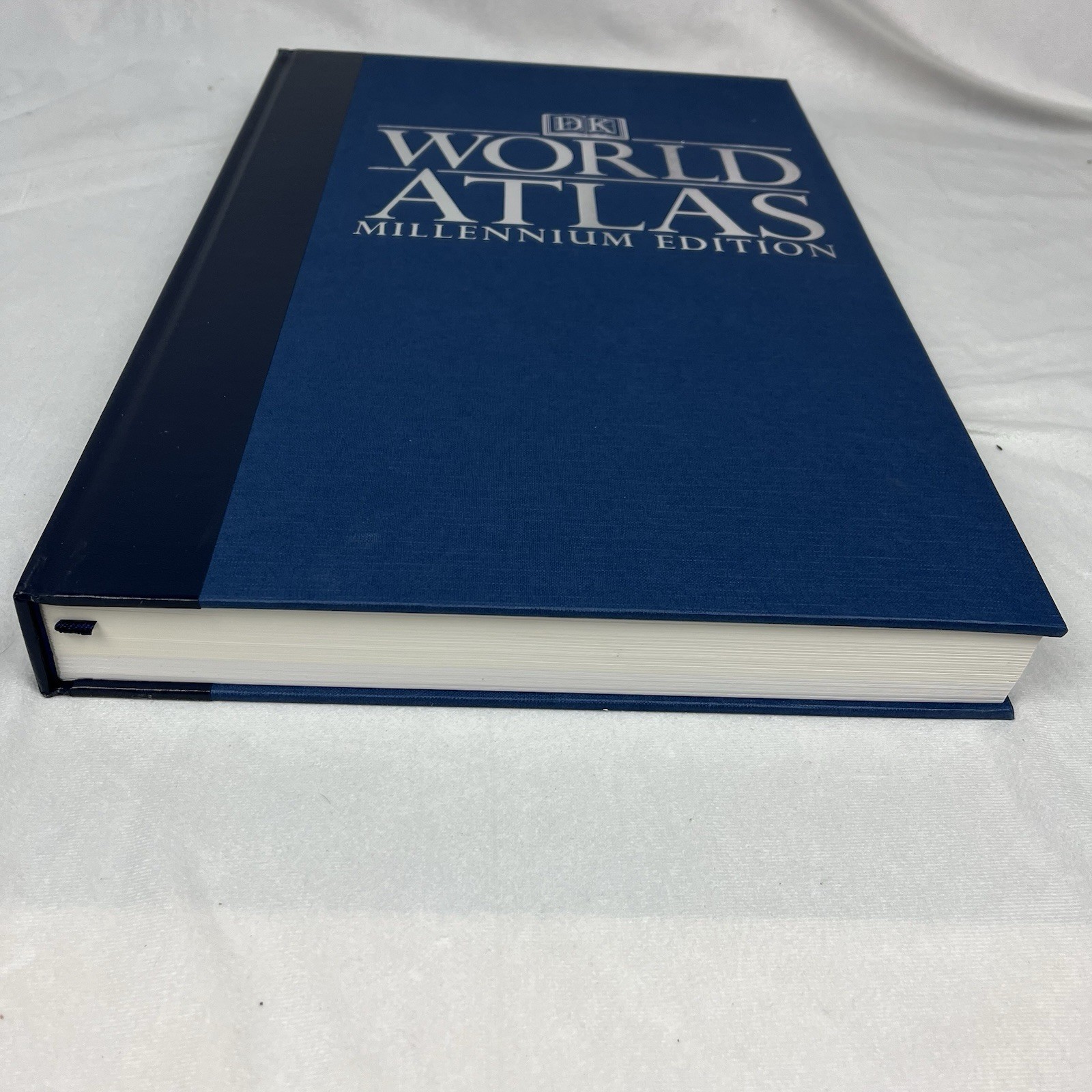 Millennium Edition DK World Atlas Large 12×18 w/ Box Made in USA Vintage 1999