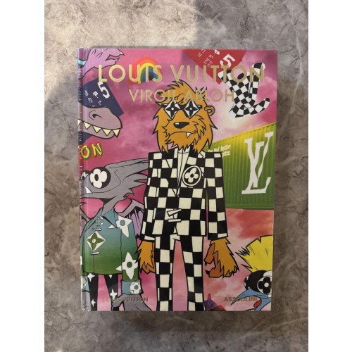LOUIS VUITTON: VIRGIL ABLOH CARTOON COVER BOOK Art Book Assouline 359 Pages New