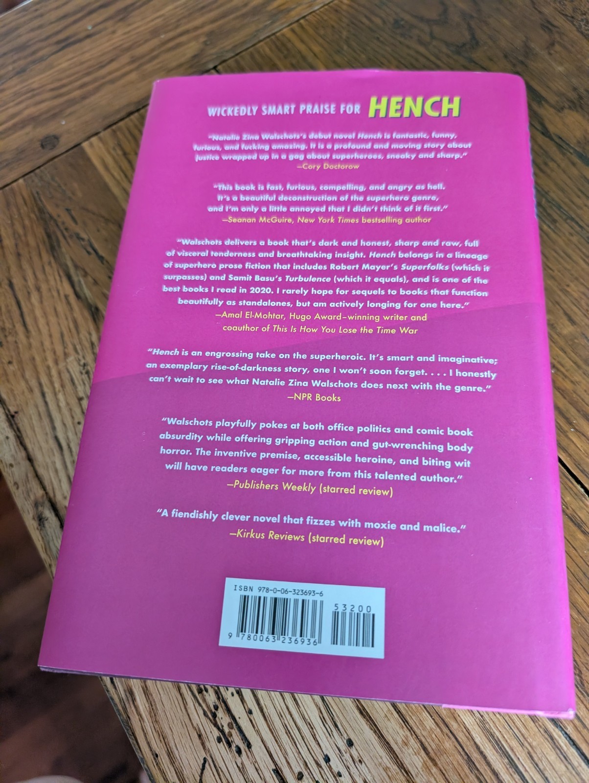 Villain : Sequel to Hench by Natalie Zina Walschots (Brand New Hardcover)