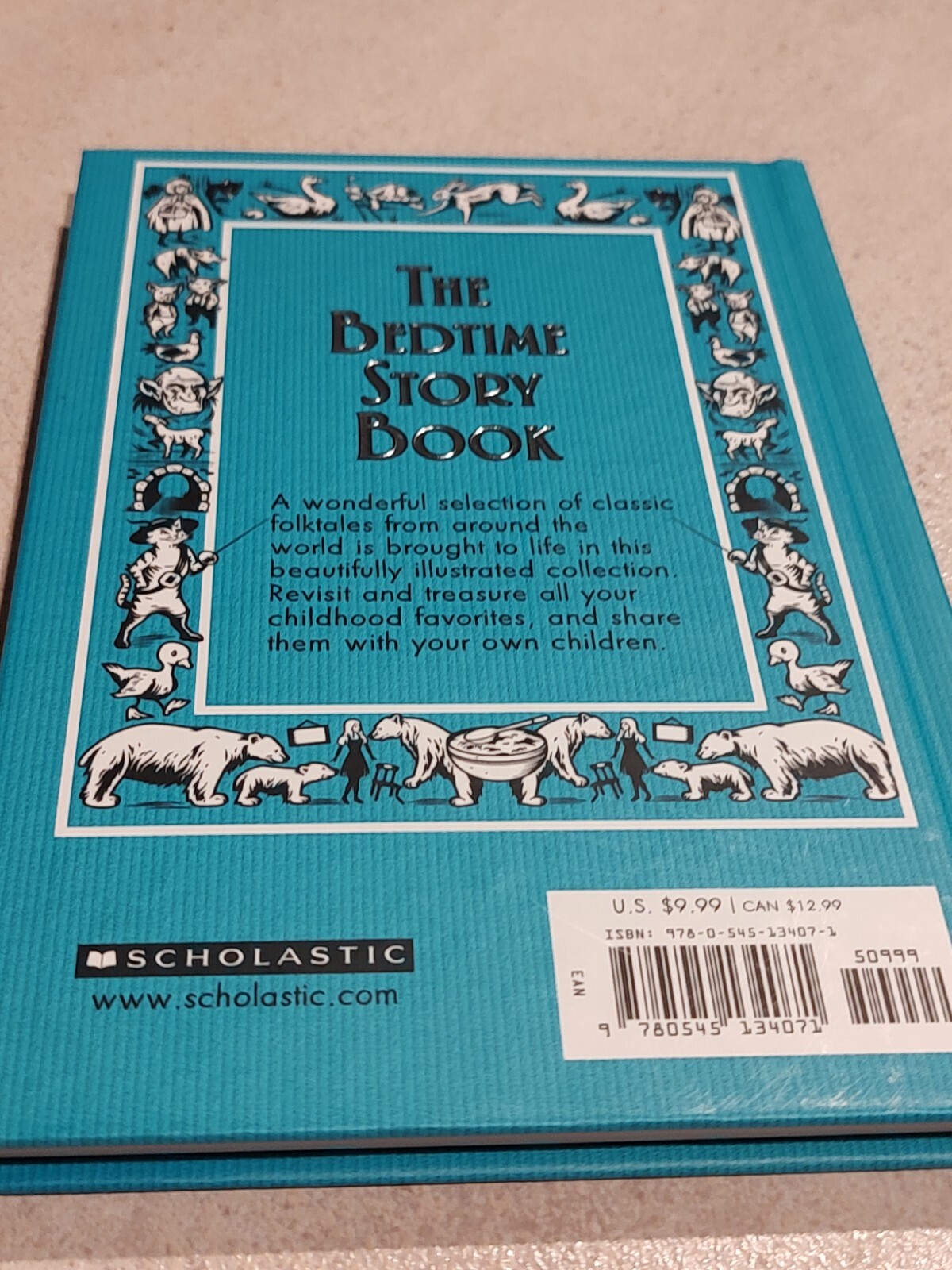 The Bedtime Story Book Classic Tales from childhood 1st edition 126 pages hardbk