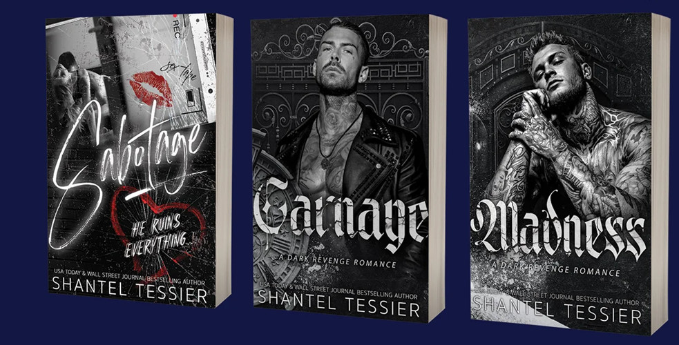 Sabotage 3 book set By Shantel Tessier Paperback Free Shipping