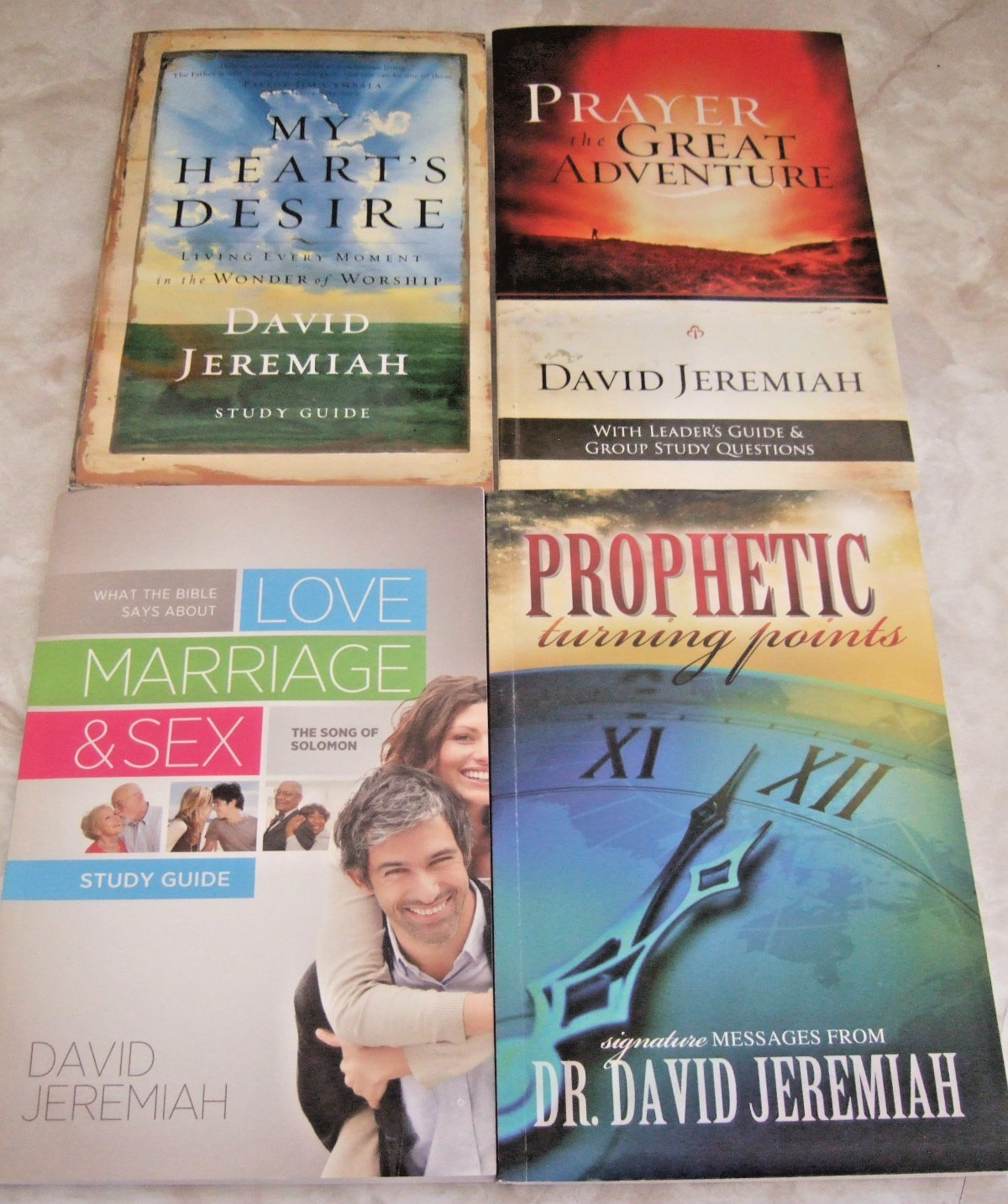 DR. DAVID JEREMIAH CHRISTIAN STUDY GUIDES LOT OF 18 NO DUPLICATES VGC #4