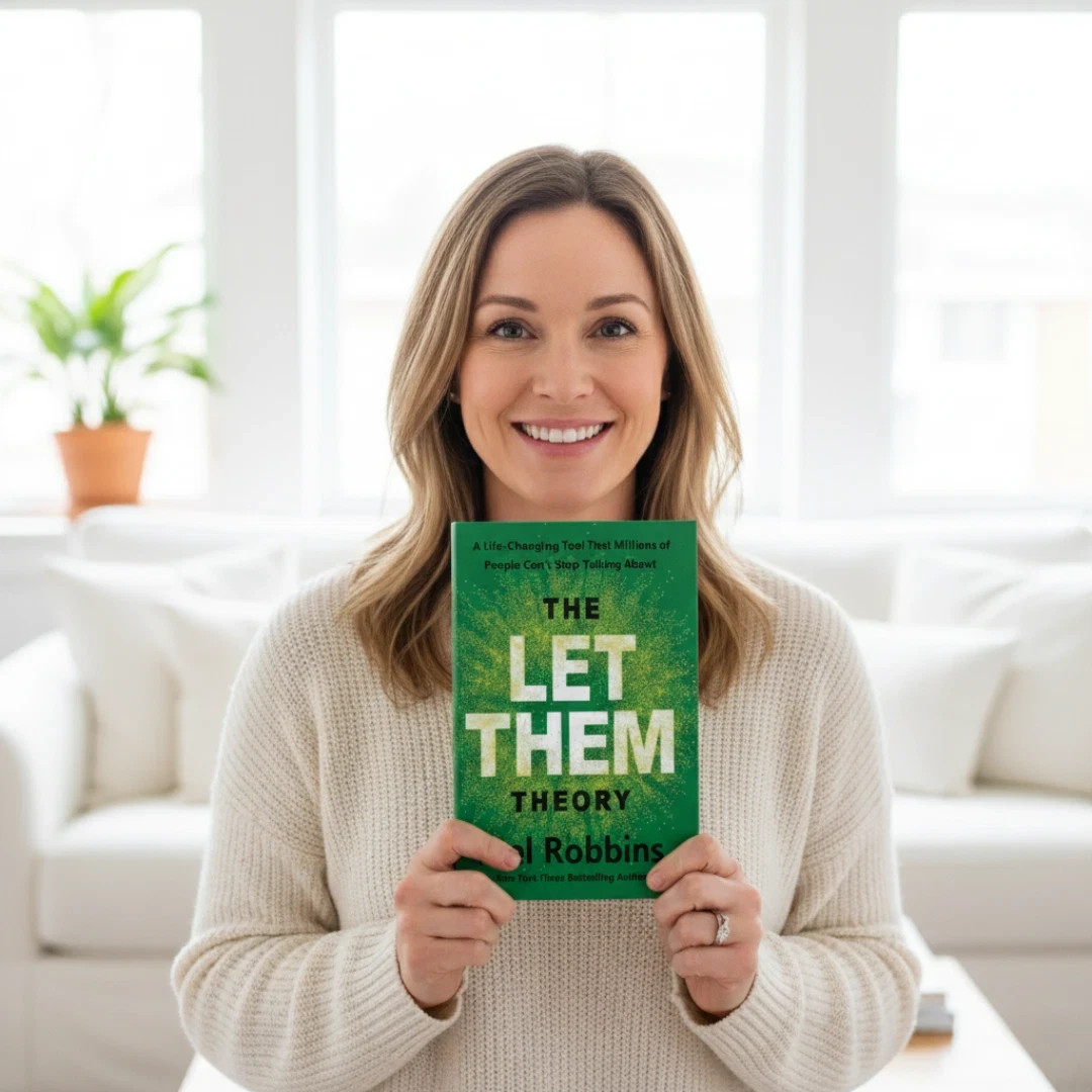 The Let Them Theory By Mel Robbins, Free Shipping Paperback Book USA