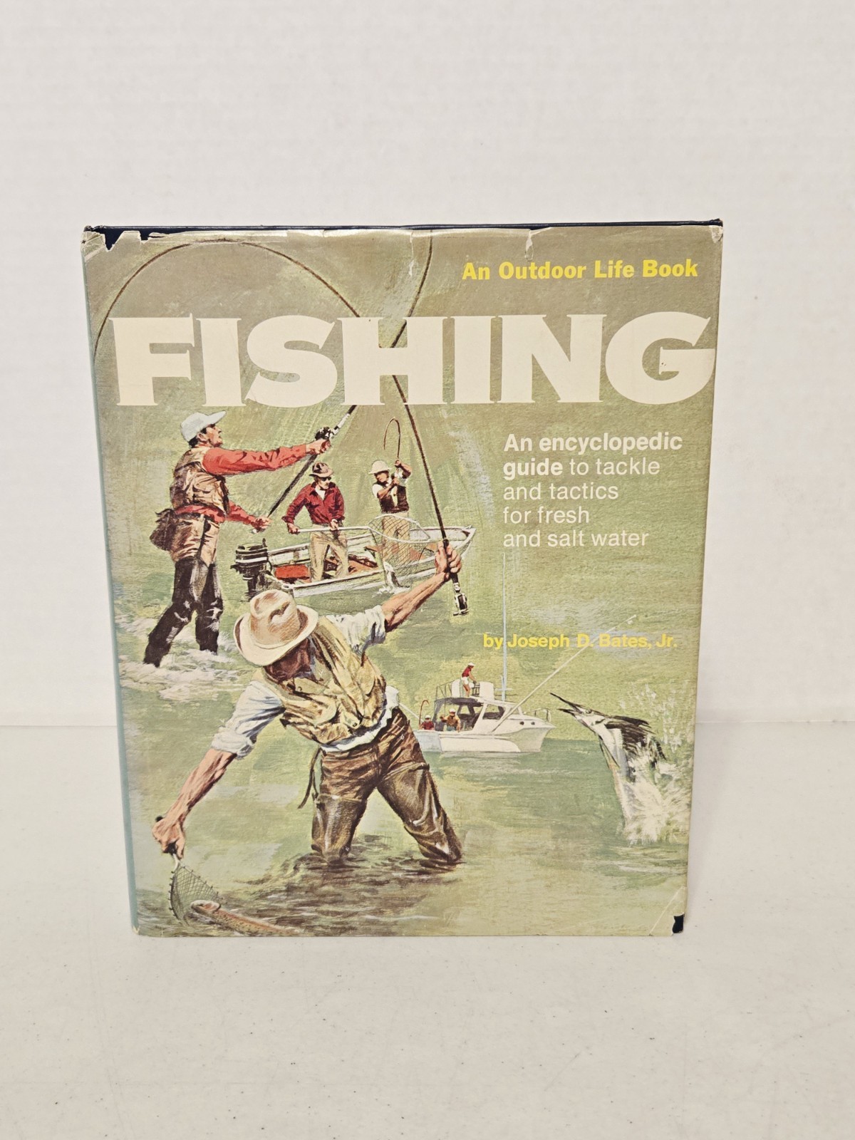 FISHING: An Outdoor Life Book An Encyclopedic Guide 7th Printing 1981 HCDJ
