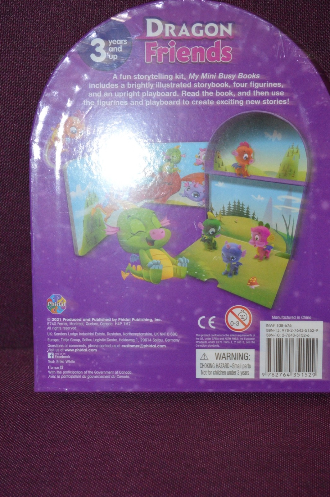 Dragon Friends Mini Busy Books F4