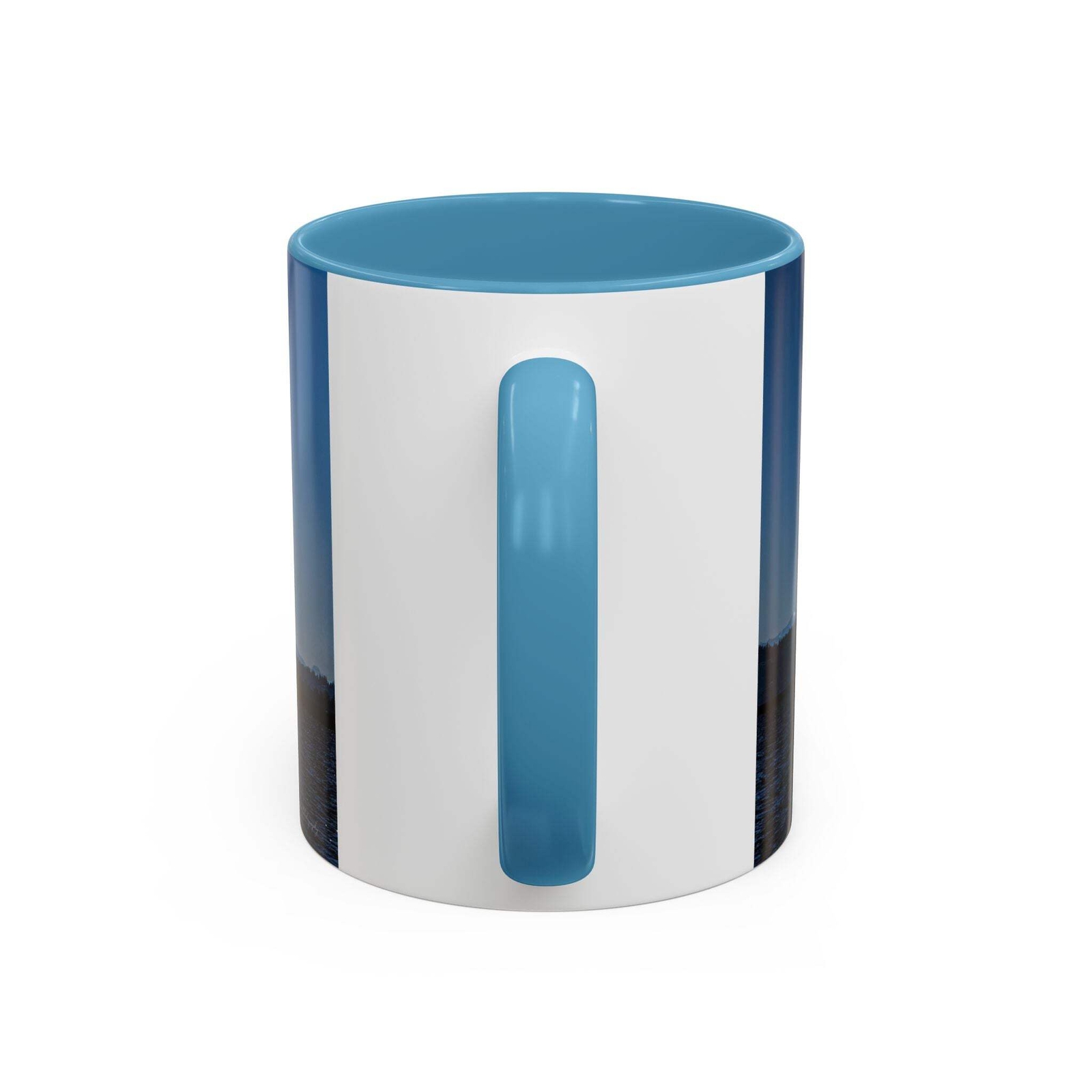 Scenic Mountain Accent Coffee Mug – 11oz & 15oz – Perfect Gift for Nature Lovers
