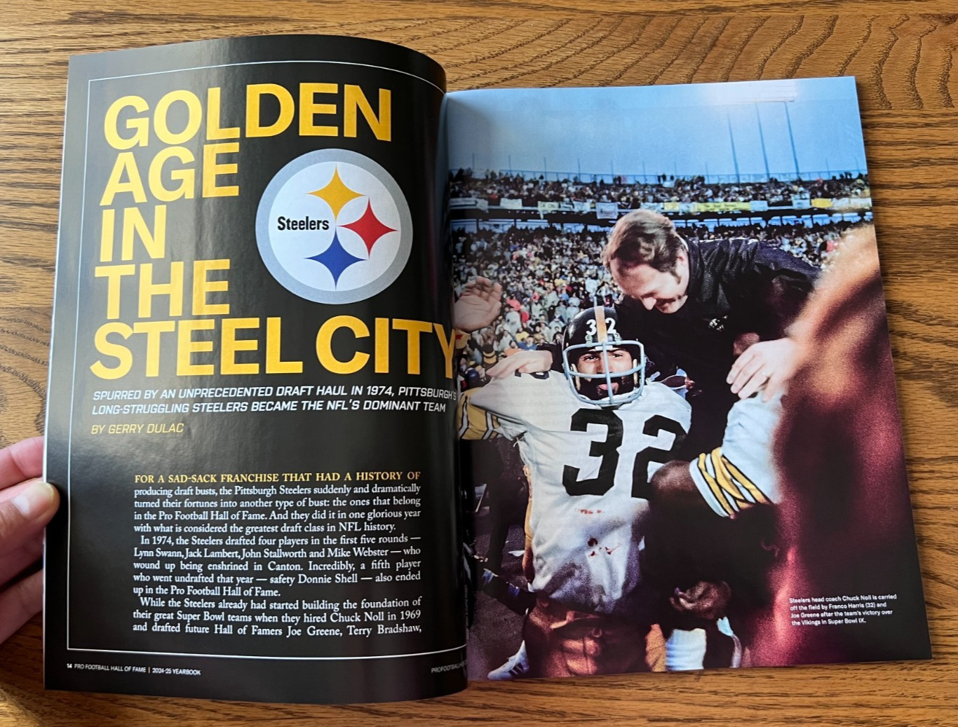NEW Pro Football Hall of Fame 2024-25 Official Paperback Book 128 Pages