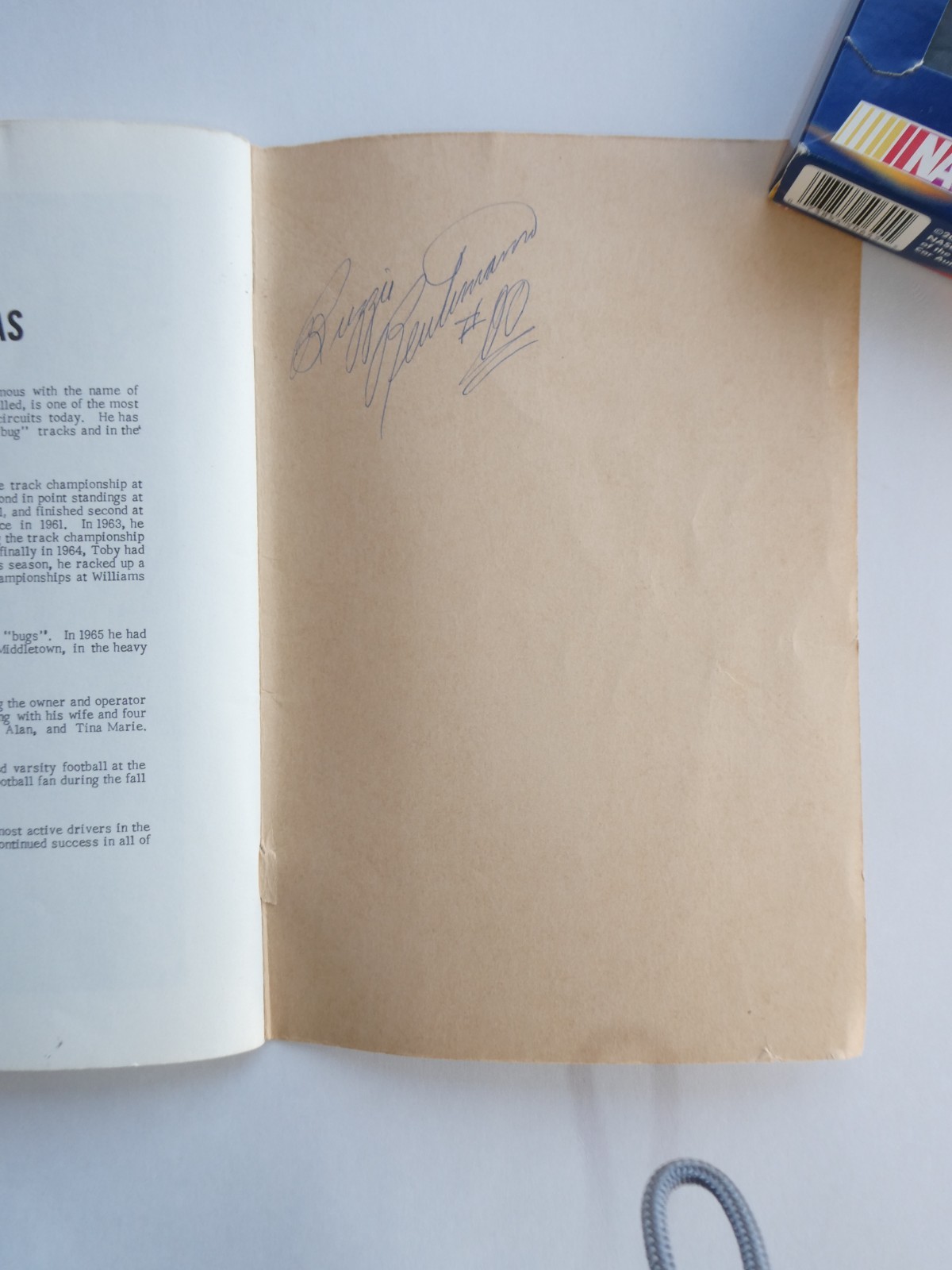 1966 Stock Car Drivers Photos 35 Photos and Stories + Autographs Book B Pickell