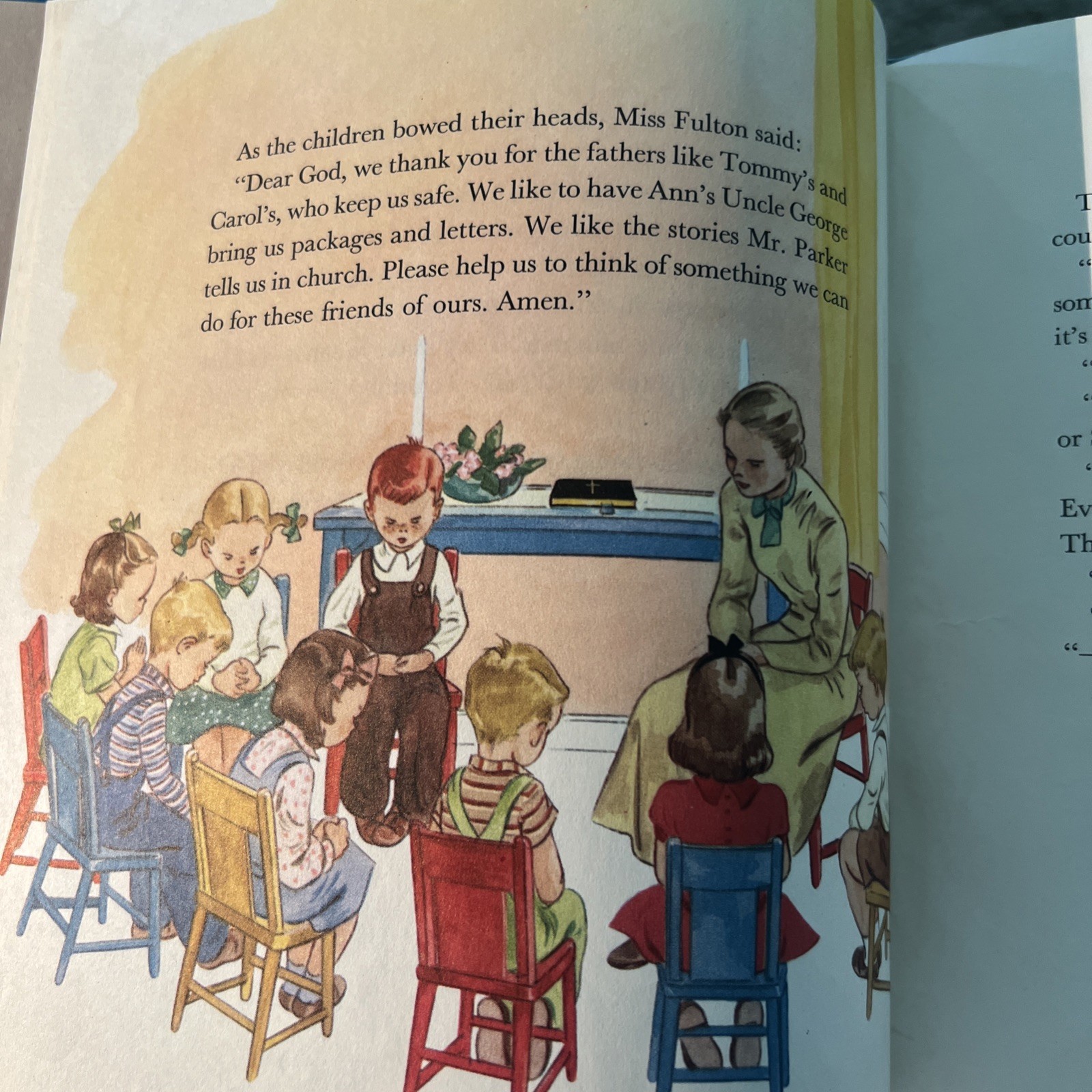 Vintage 1949 children Book Holiday For Helpers by Dorothy Andrews Illustrated EU