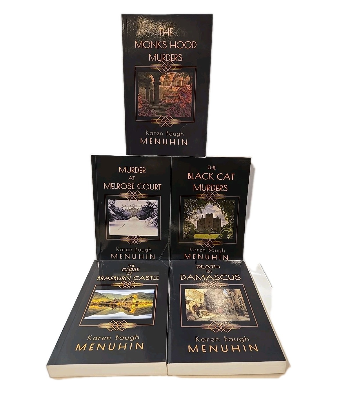 HEATHCLIFF LENNOX Series 1-5 Karen Baugh Menuhin – Lot of first 5 in series