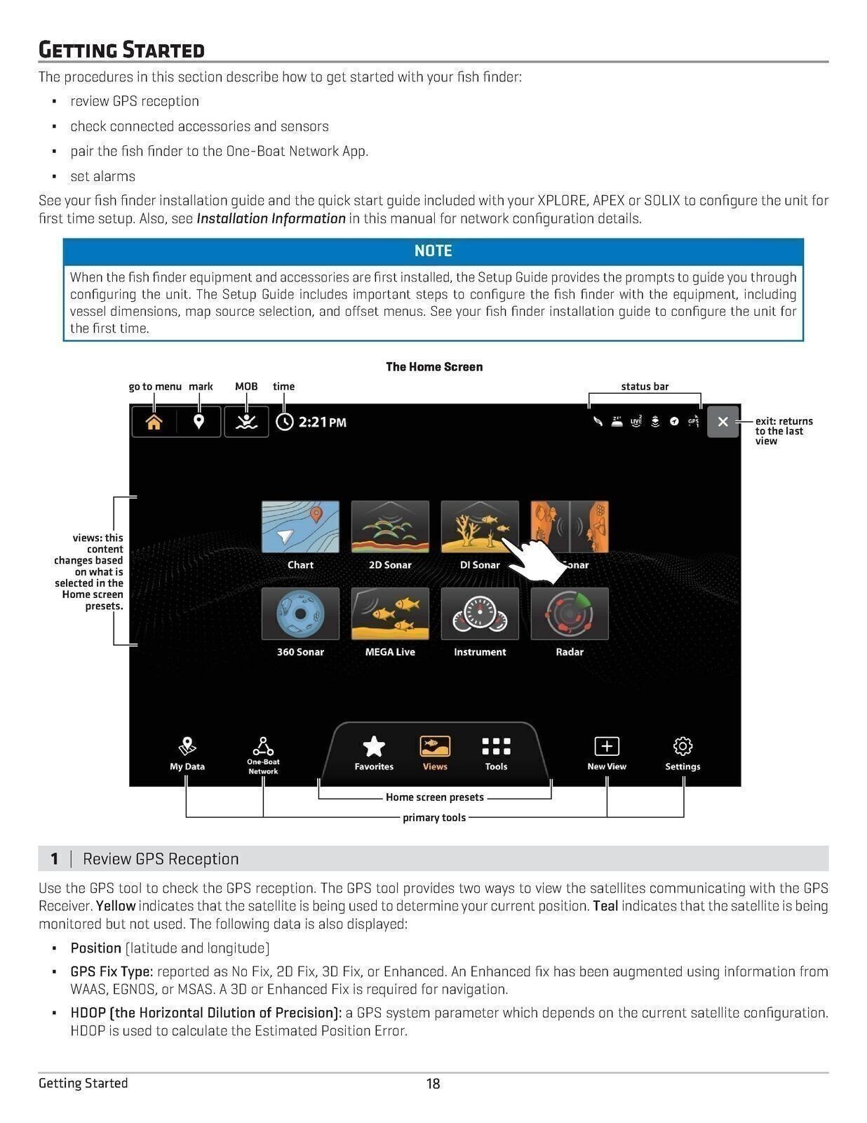 HUMMINBIRD XPLORE APEX & SOLIX User Manual Operation Guide – TOUGH LOOP BINDING