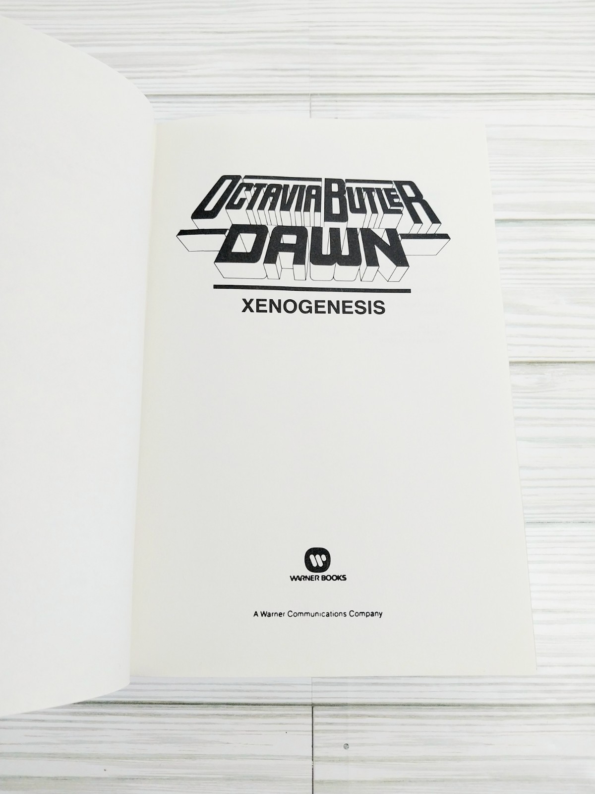 DAWN☆XENOGENESIS by Octavia E. Butler~ 1987 First Edition HC Mylar DJ VGC