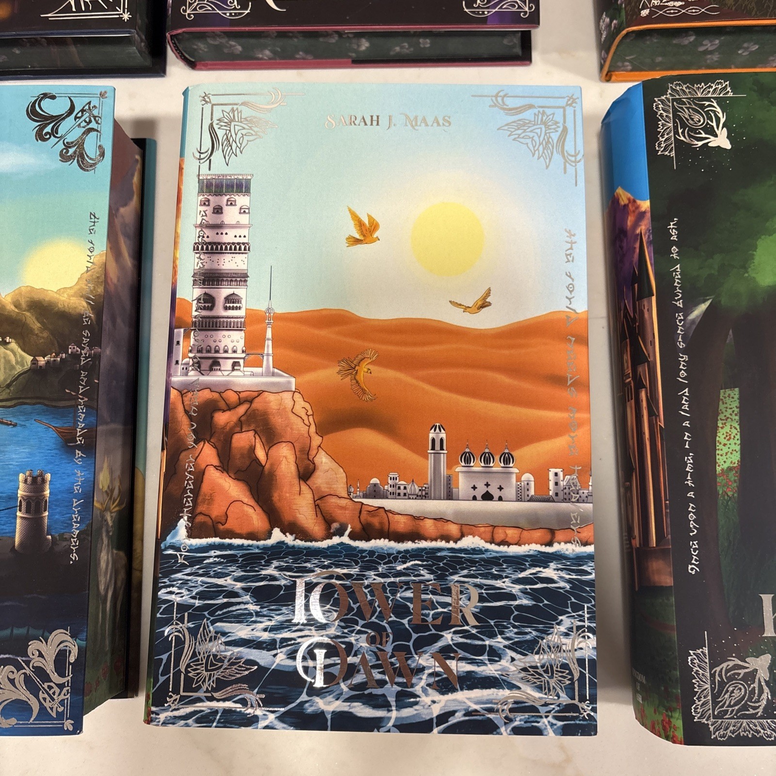 Acrylipics Throne Of Glass Special Edition Sprayed Edge Set Terrasen
