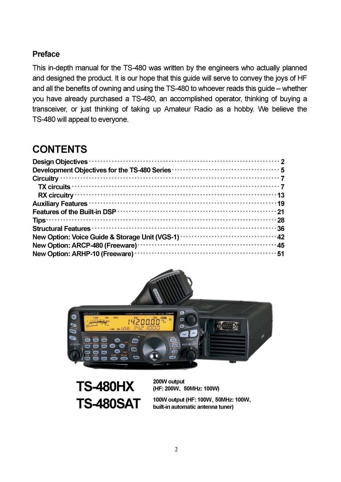 KENWOOD TS-480 SERIES IN-DEPTH MANUAL – STEEL SPIRAL BINDING – PROTECTIVE COVERS