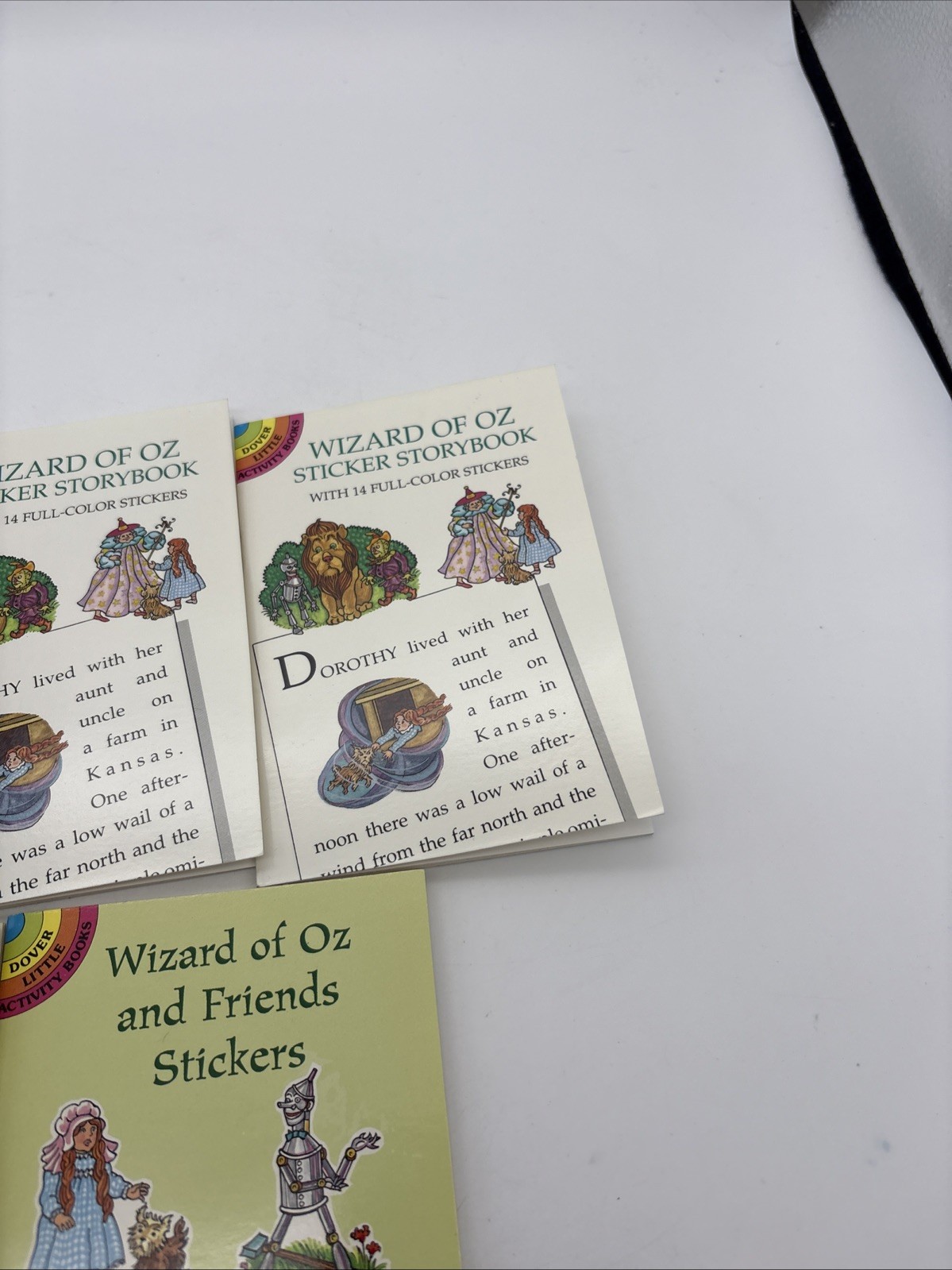 Lot Of 5 Wizard Of Oz Dover Little Activity Book Books 4 Sticker 1 Bookmark