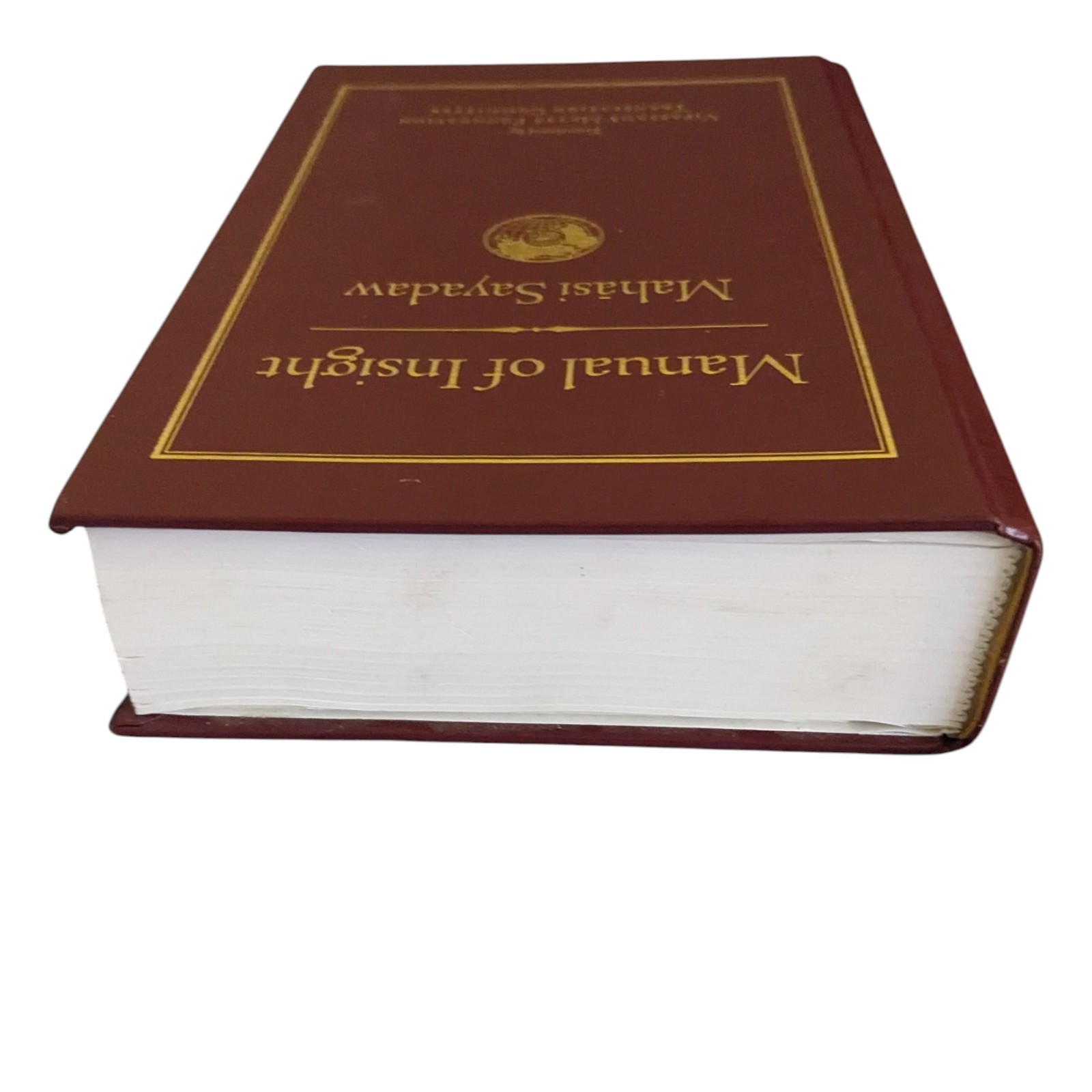Manual of Insight by Mahasi Sayadaw, Wisdom Publications, 2016, Hardcover RARE
