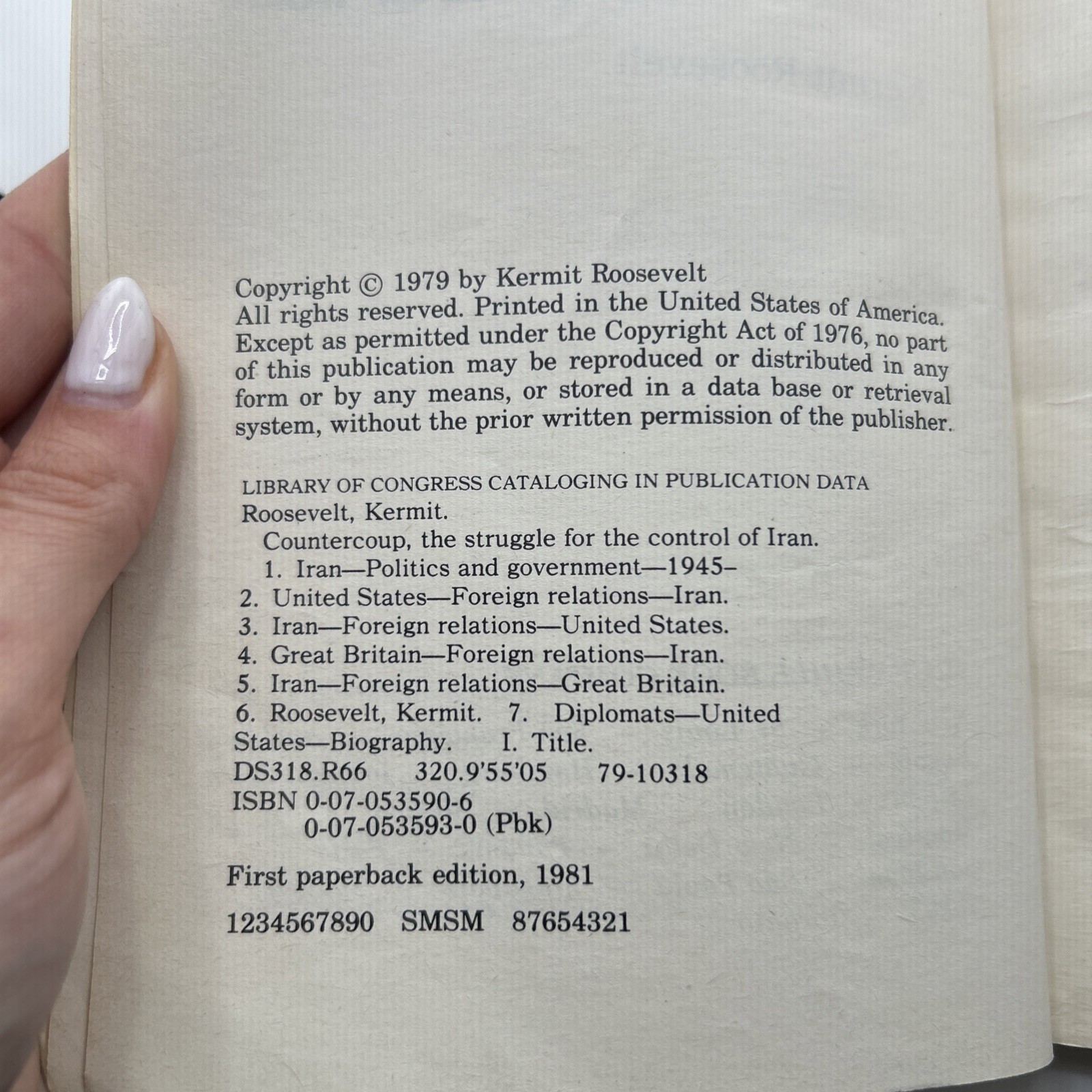 Countercoup by Kermit Roosevelt