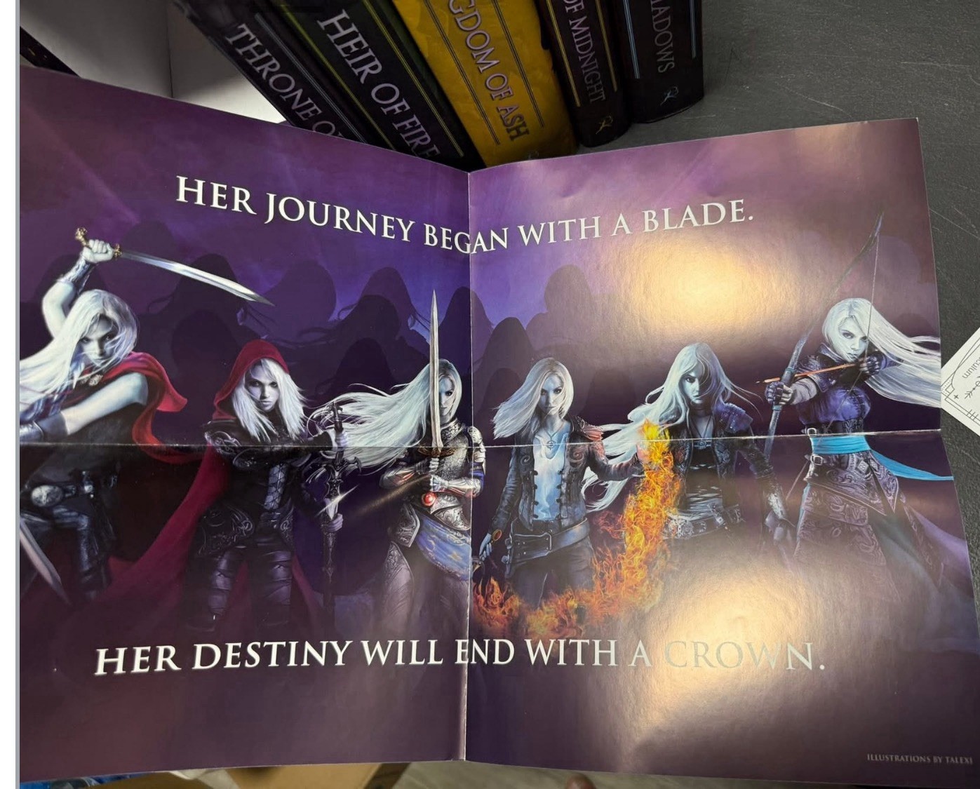 Throne Of Glass Box Set, Hardcover Out Of Print Dust Jackets,Sarah J MAAS. VHTF