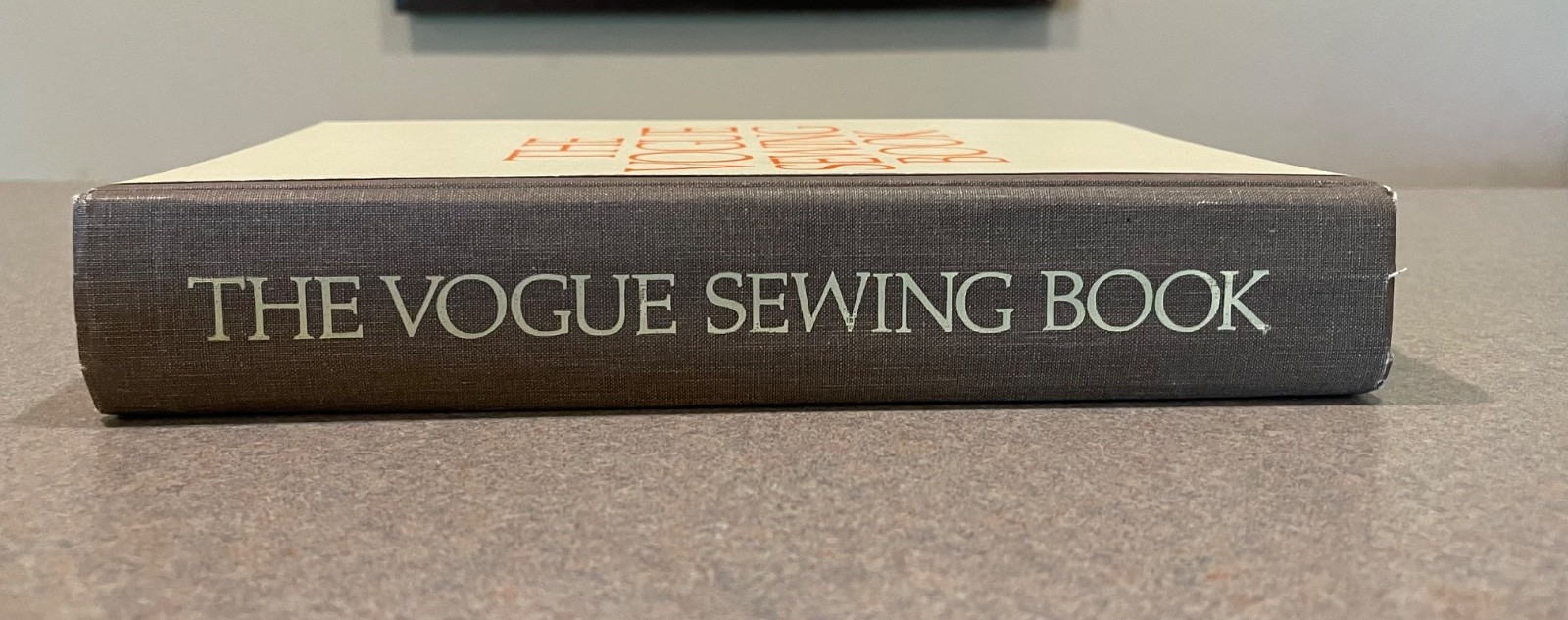 The Vogue Sewing Book w/ Slipcase (1970 Vintage First Edition 3rd pr Hardcover)