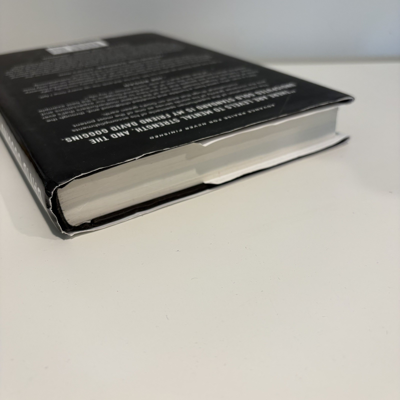 Never Finished David Goggins 2022 First Edition Hardcover Lioncrest Publishing