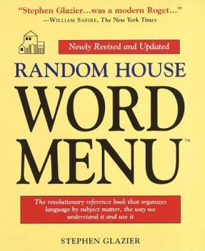 Random House Word Menu: Revised and Updated – Paperback – GOOD