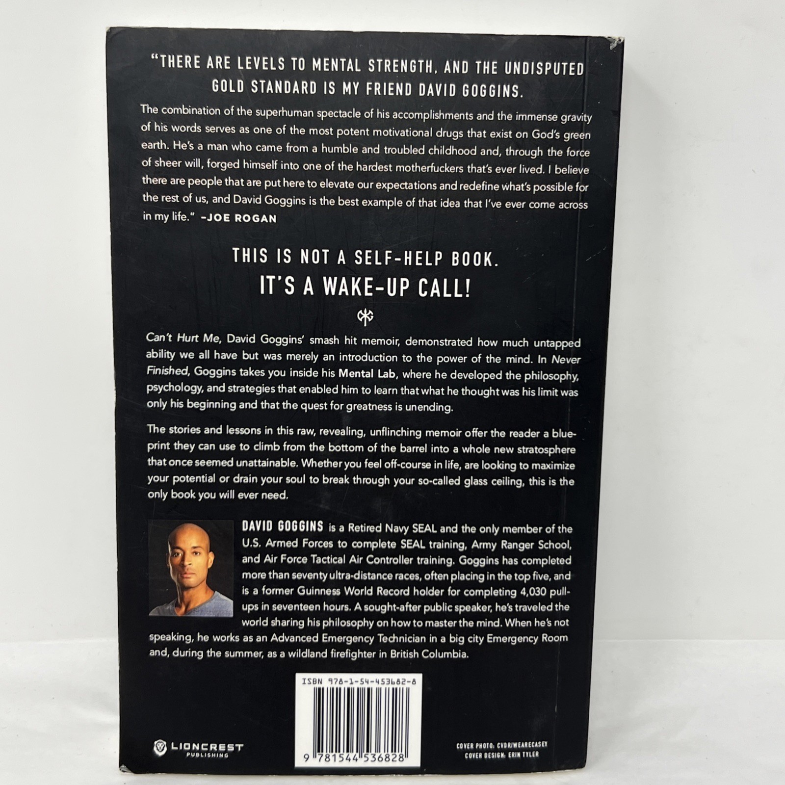 Never Finished: Unshackle Your Mind and Win the War Within – David Goggins