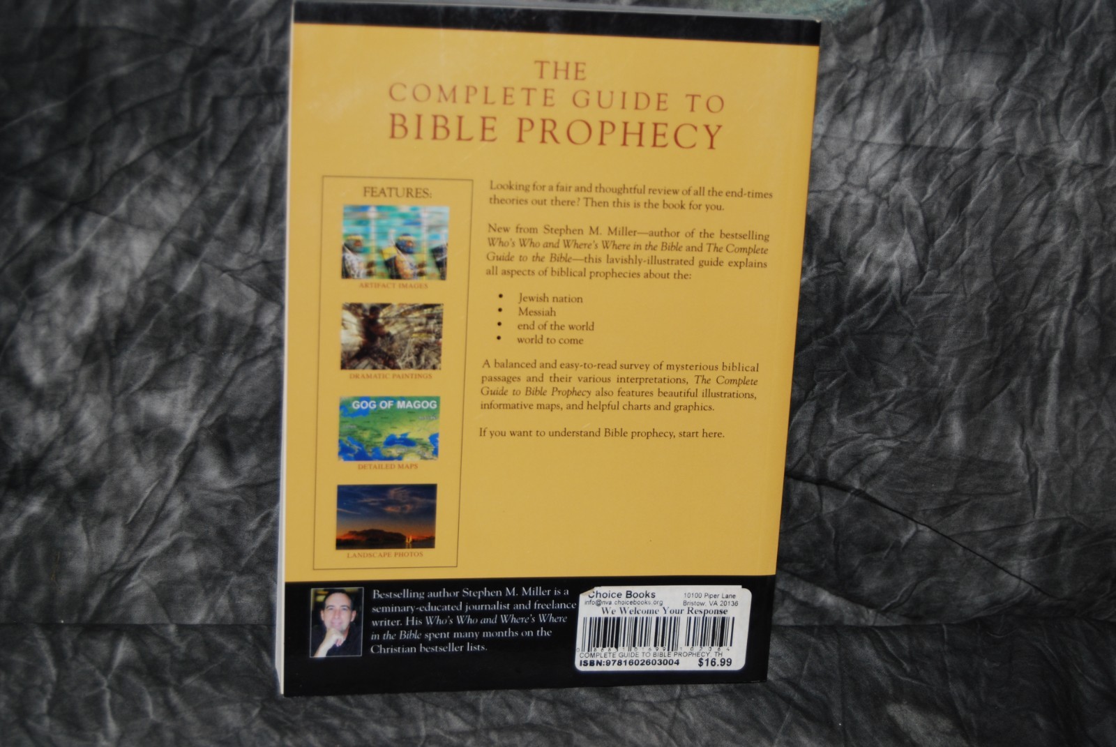 Lot of 3 Bible Prophecy Books, Complete Guide, End Times, Preaching Prophets
