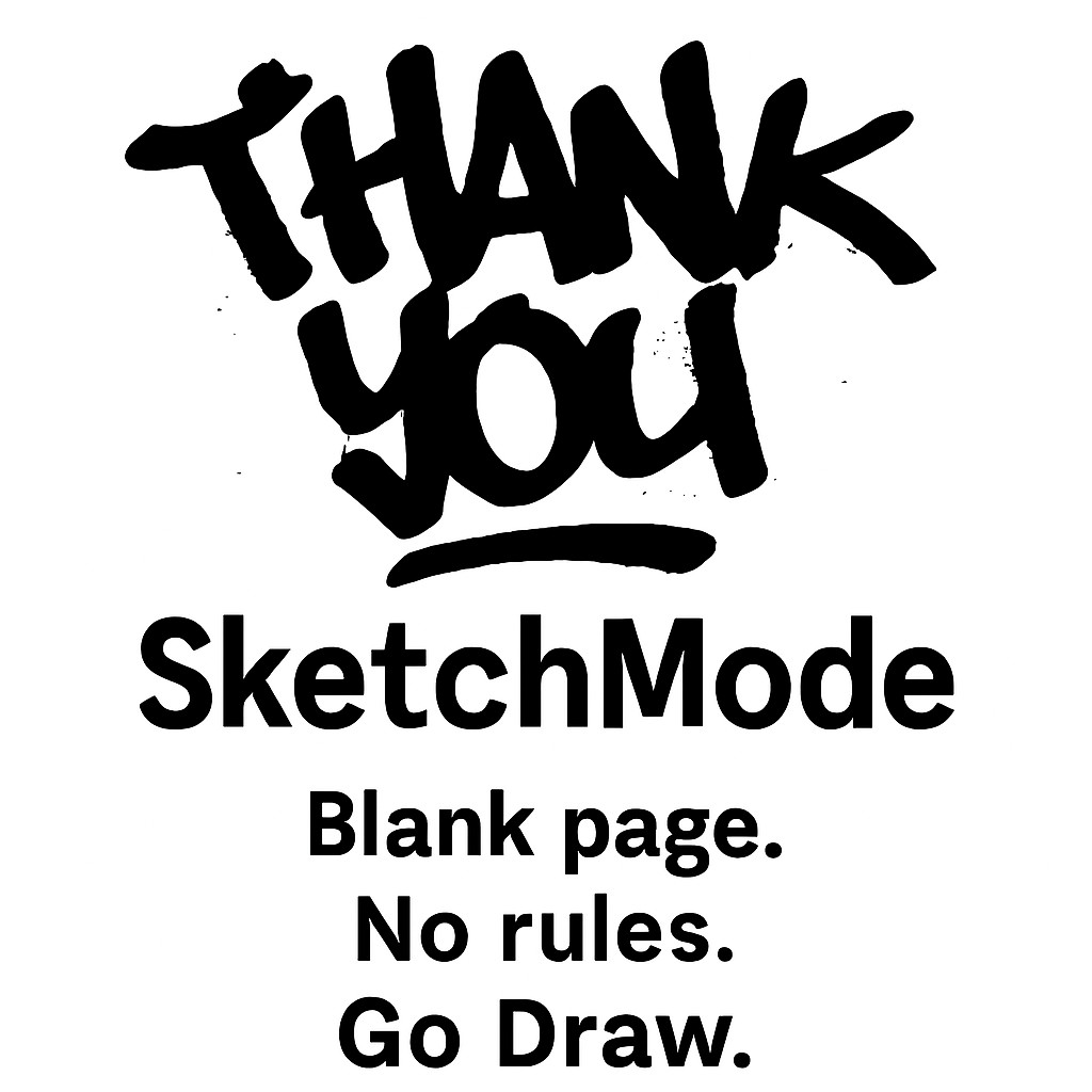 🚀 SketchMode “Drift in Orbit” A5 Sketchbook – Astronaut Galaxy Journal