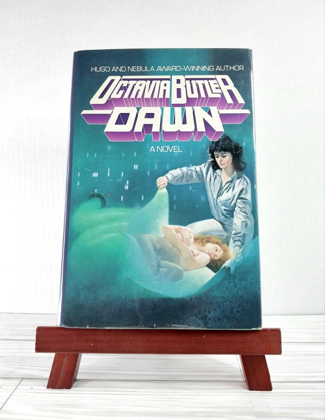 DAWN☆XENOGENESIS by Octavia E. Butler~ 1987 First Edition HC Mylar DJ VGC