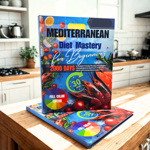 Mediterranean Diet Cookbook 2025 Edition | Full Color Сookbook | Hardcover