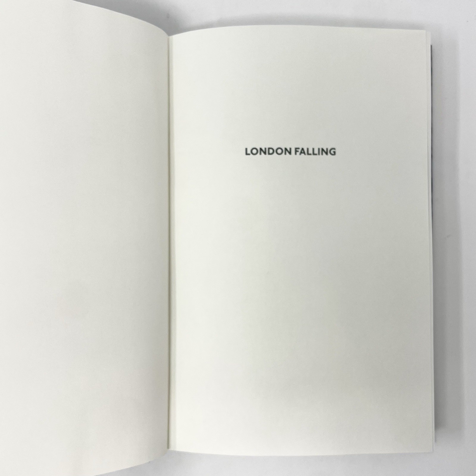 Patrick Radden Keefe London Falling Hardcover 2026 W/ Small Dust Jacket Tear