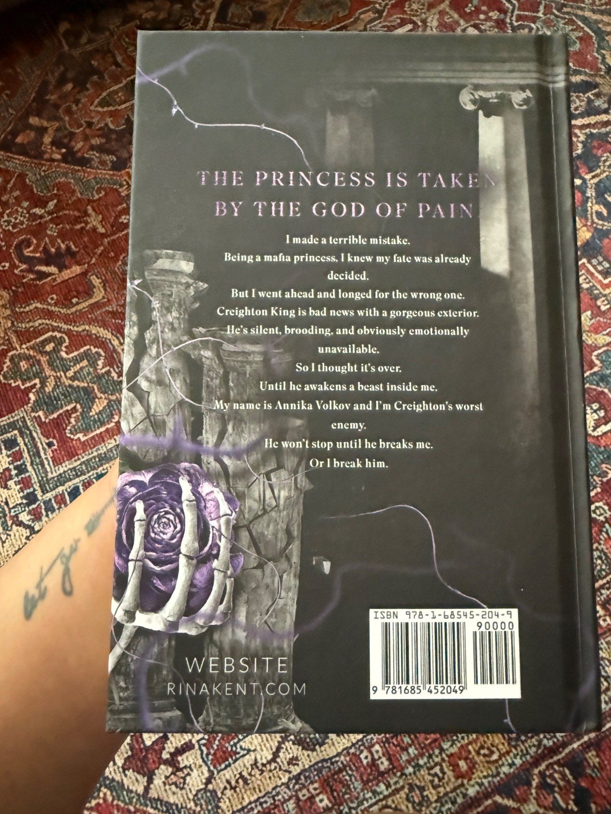 OOP (Out Of Print) Special Edition God of Pain by Rina Kent