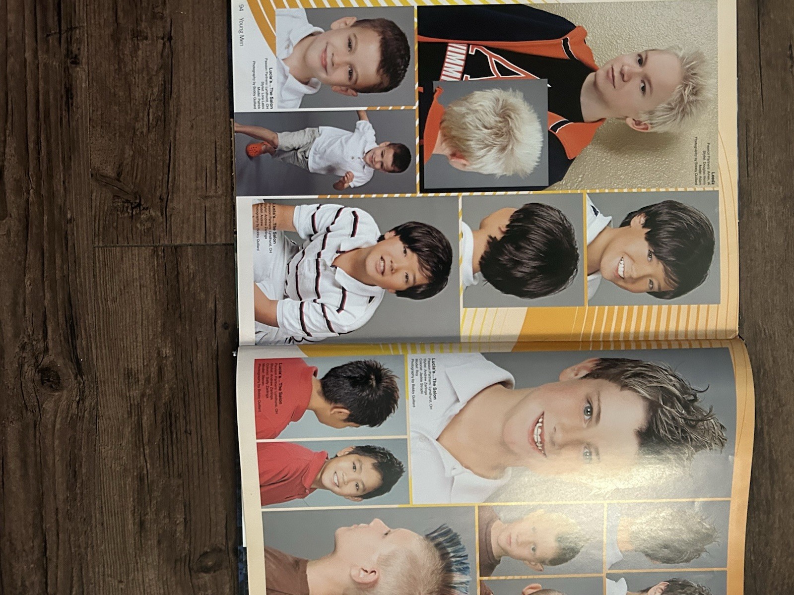 Y2K Hair Salon Books 2000s Passion Men’s Book and Men’s Look Hairstyles Vol 10