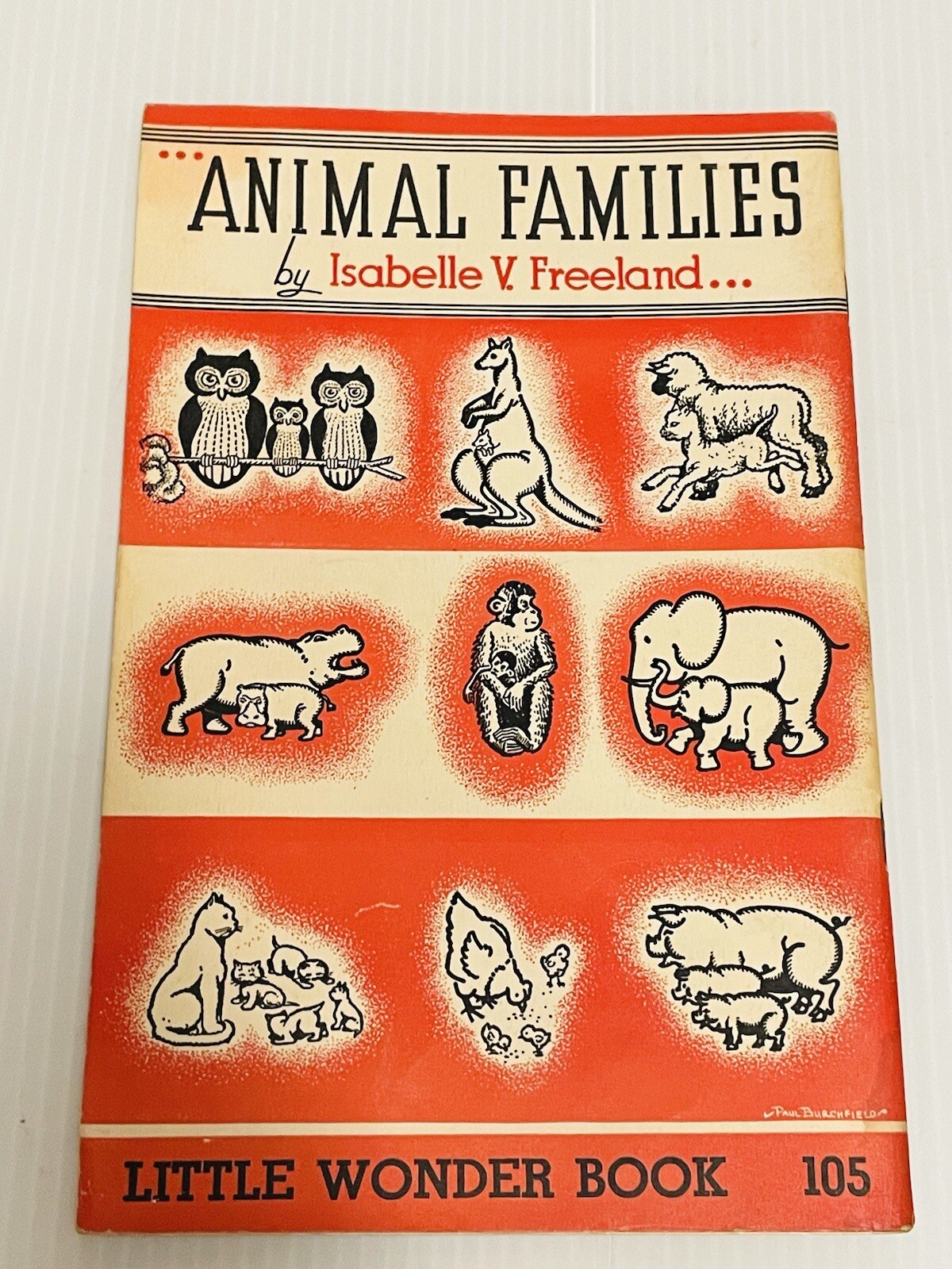 Little Wonder Book Lot of 10 in red covers little books from the 1940s pre-owned